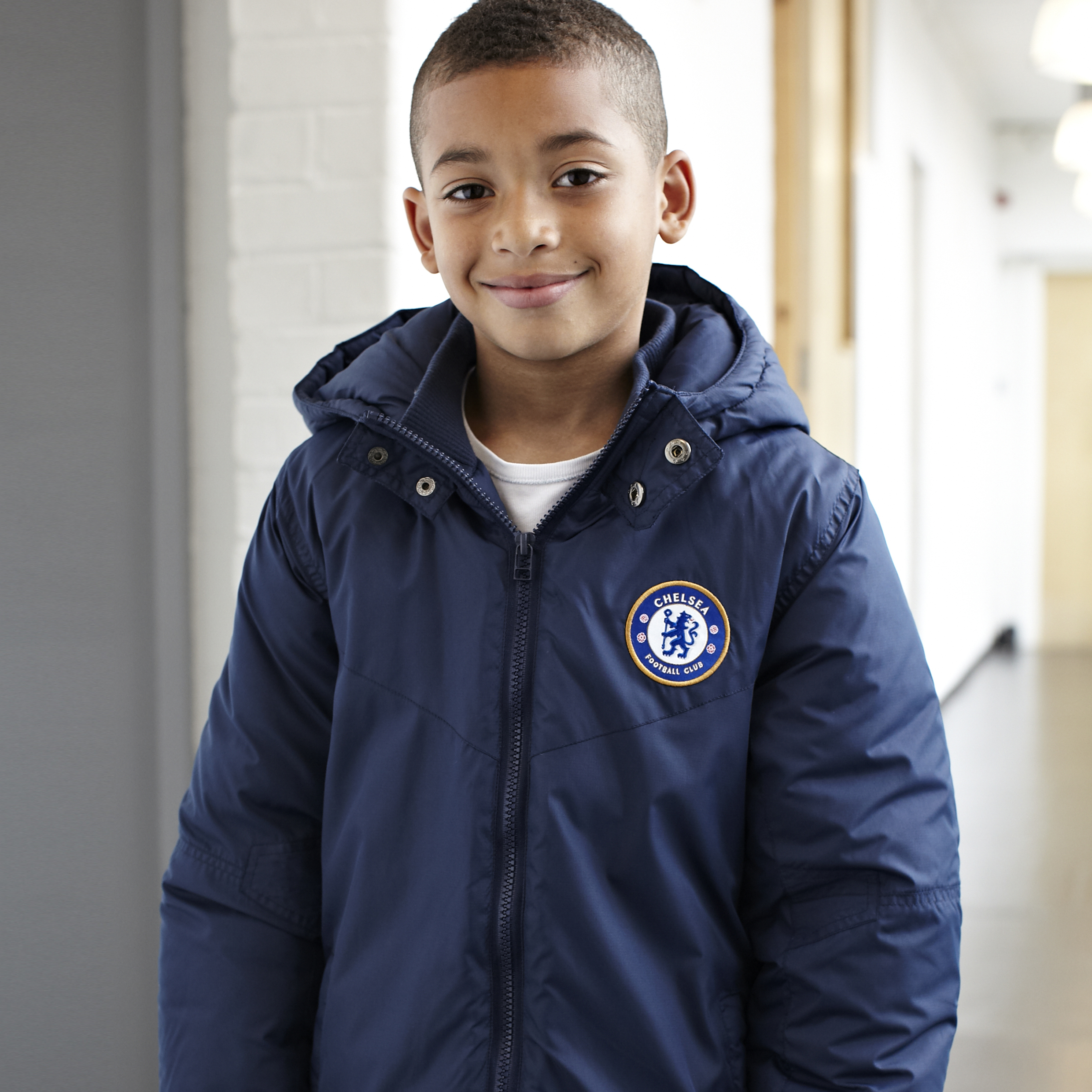 Chelsea Essentials Padded Jacket - OT Navy - Older Boys