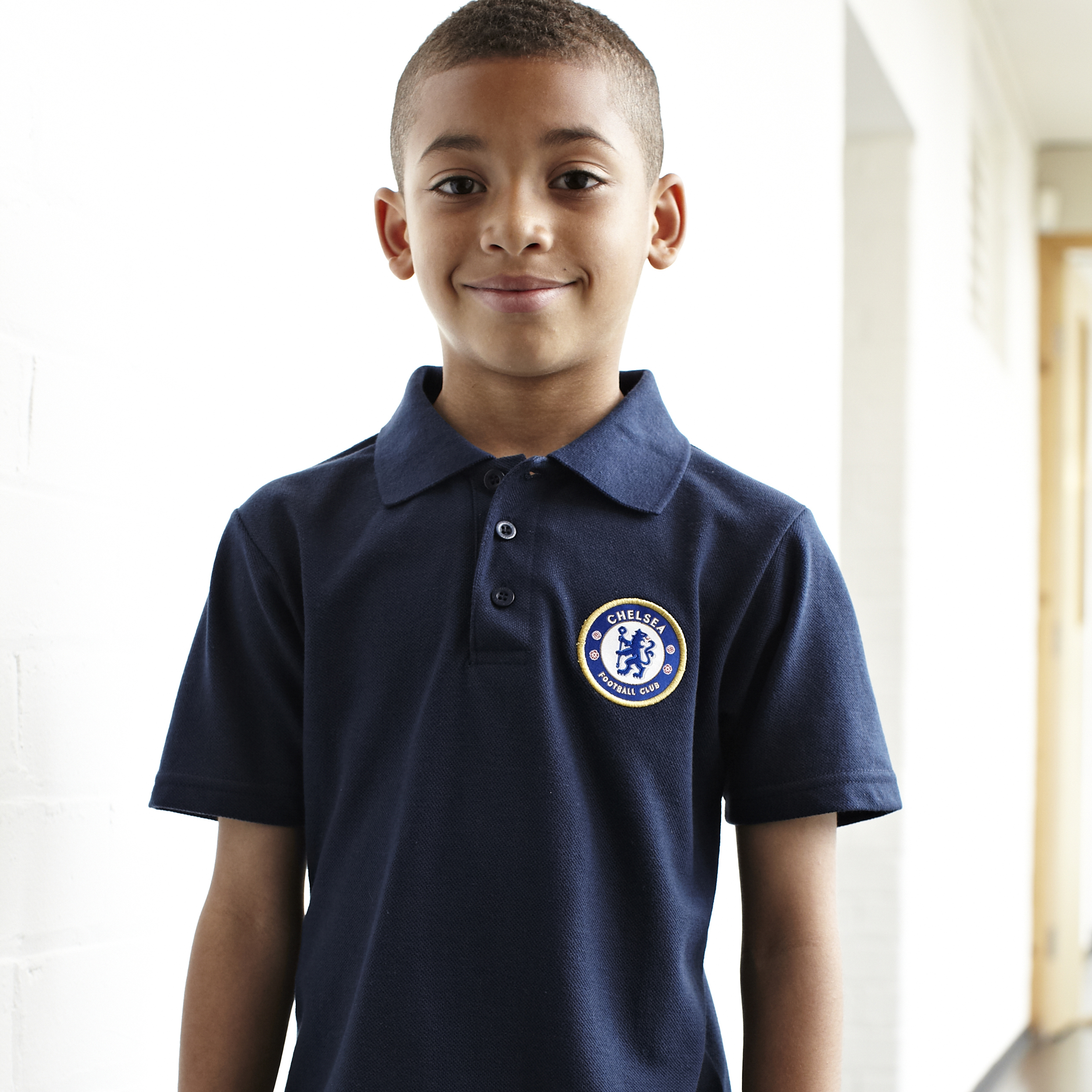 Chelsea Essentials Crest Polo - OT Navy - Older Boys
