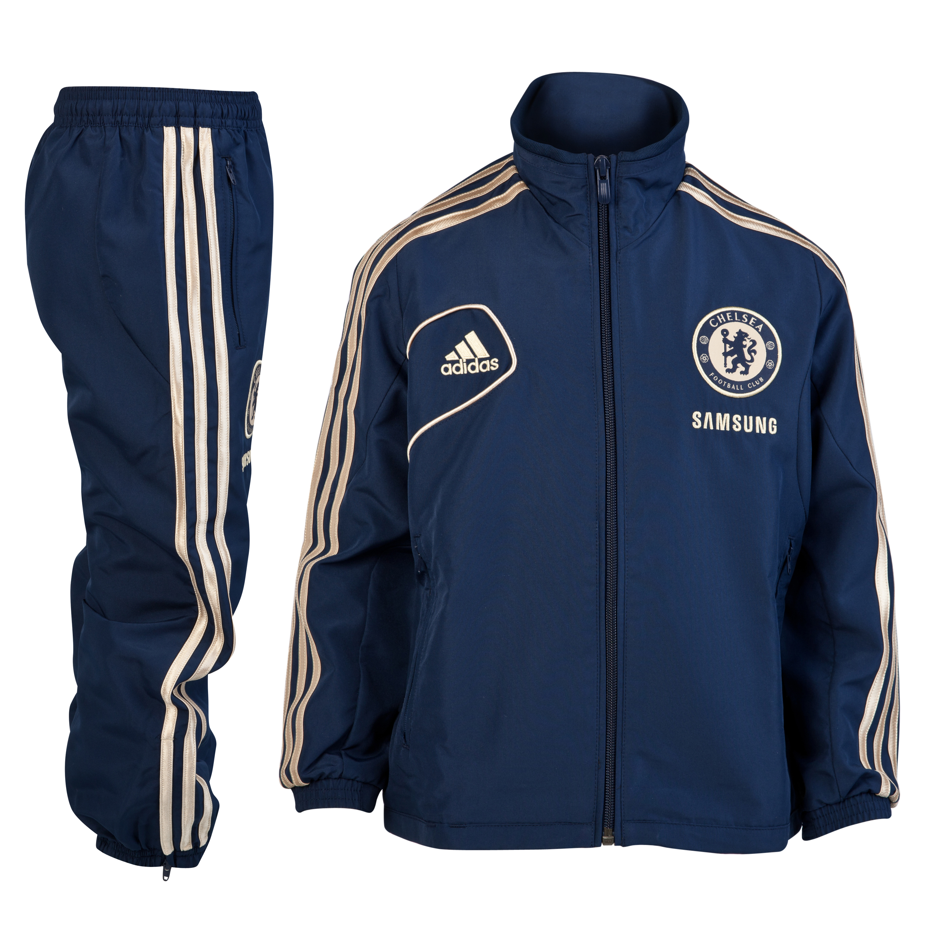 adidas Chelsea Training Presentation Suit - Collegiate Navy/Light Football Gold - Infants