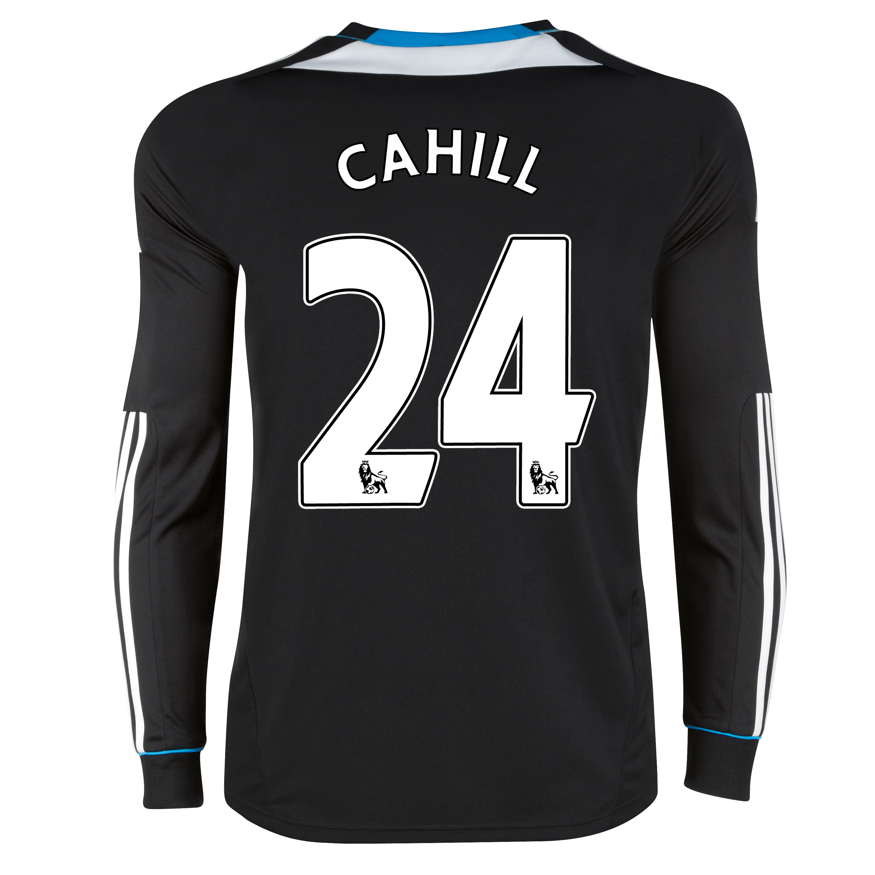 Chelsea Away Shirt 2011/12 - Long Sleeve with Cahill 24 printing.