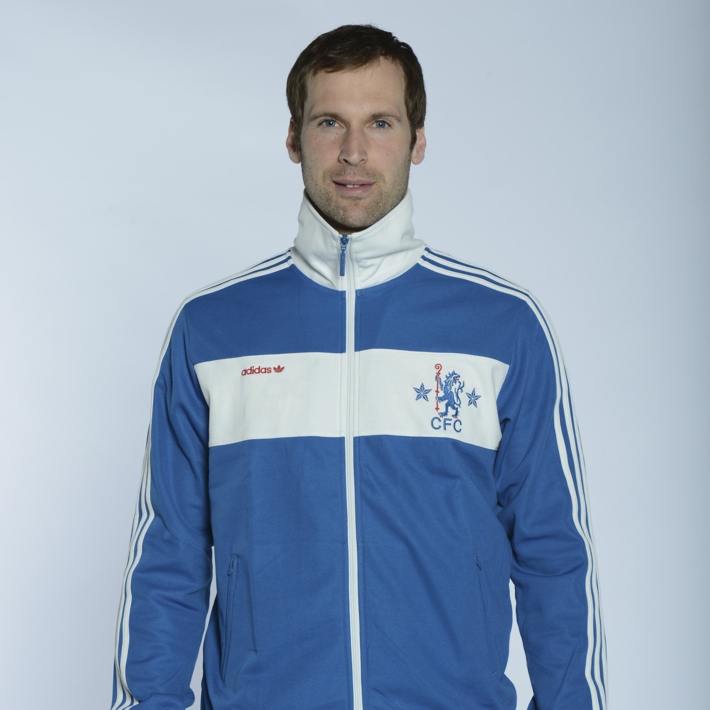 adidas Originals Chelsea Beckenbauer Track Top - Dark Royal/White Vapour