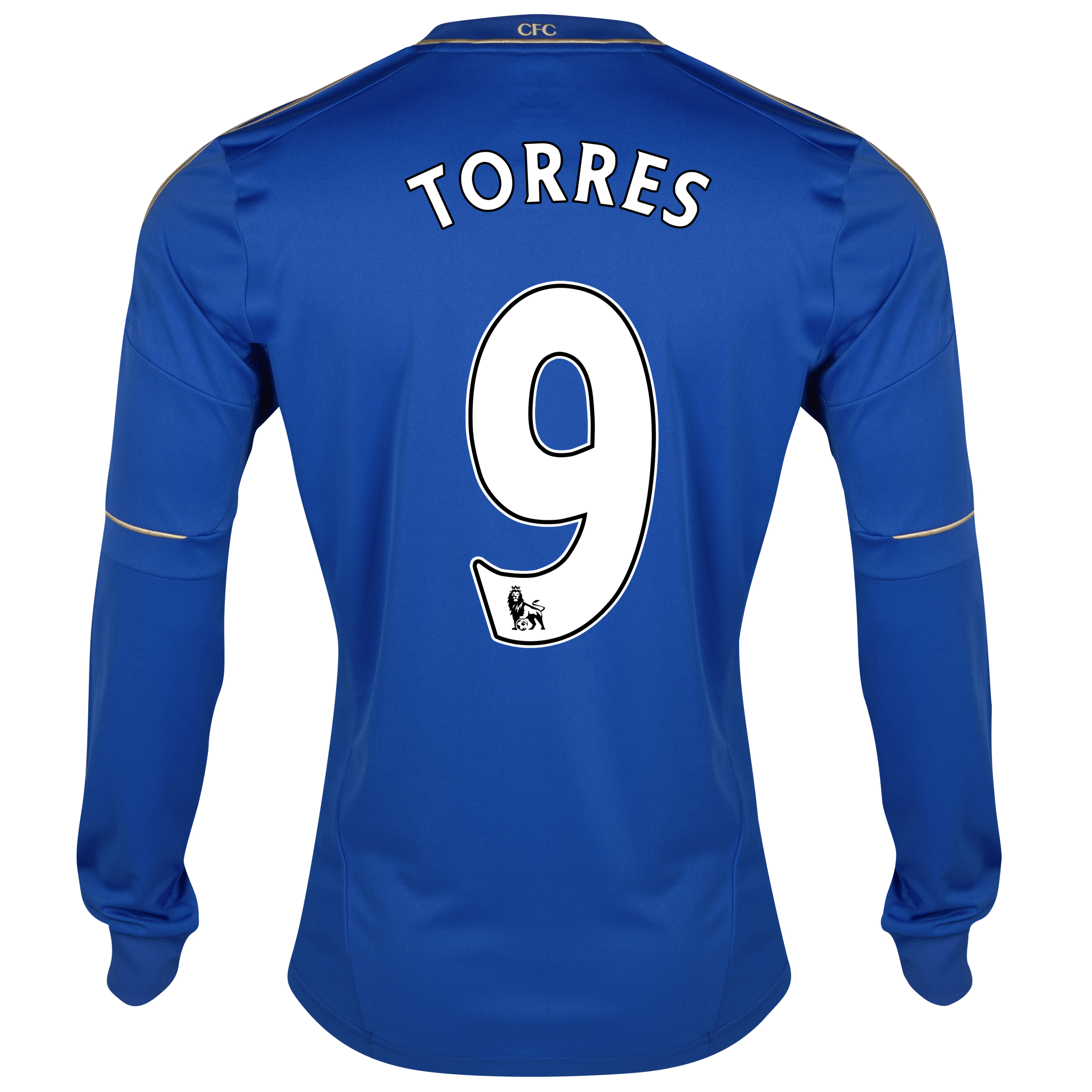 Chelsea Home Shirt 2012/13 - Long Sleeved with Torres 9 printing