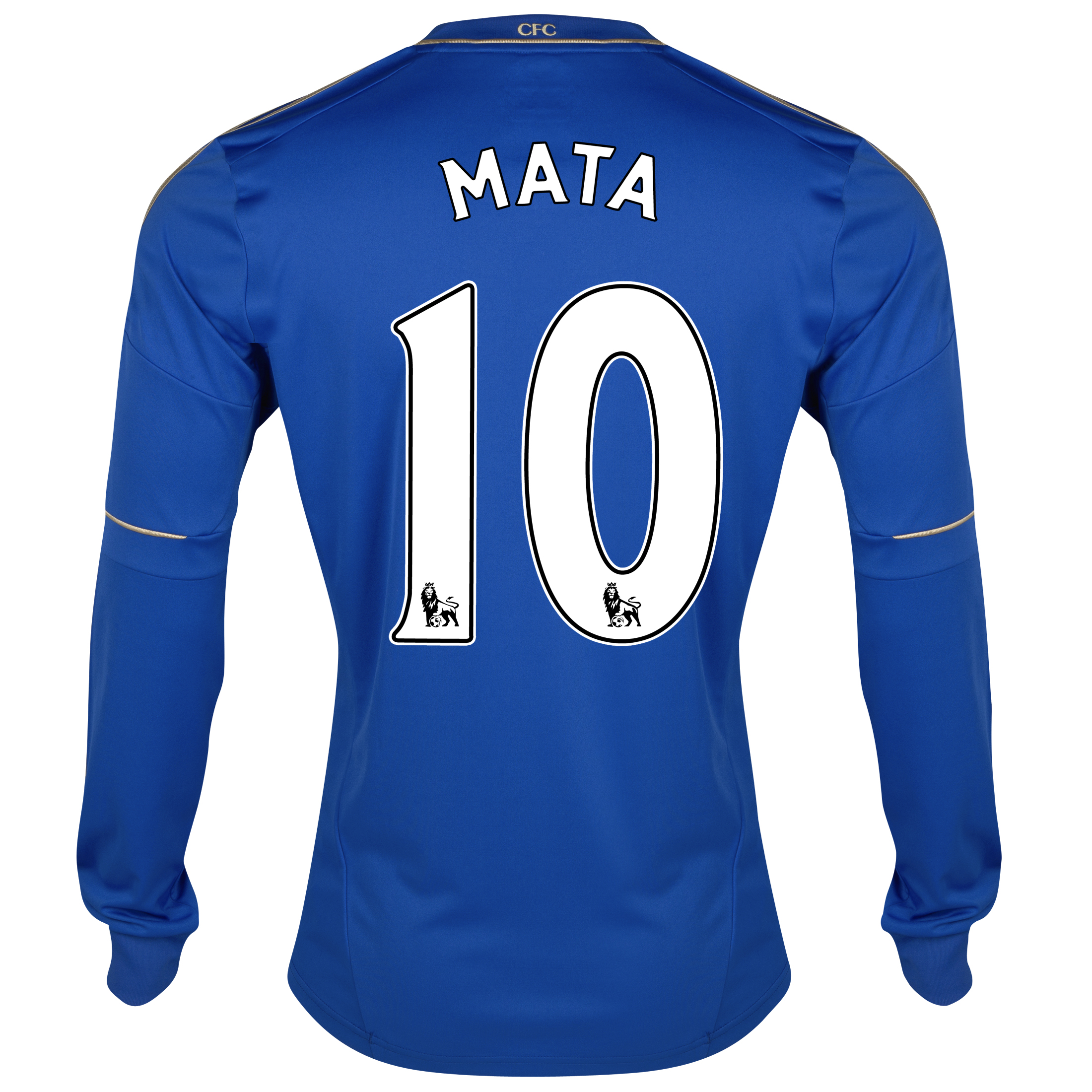 Chelsea Home Shirt 2012/13 - Long Sleeved with Mata 10 printing