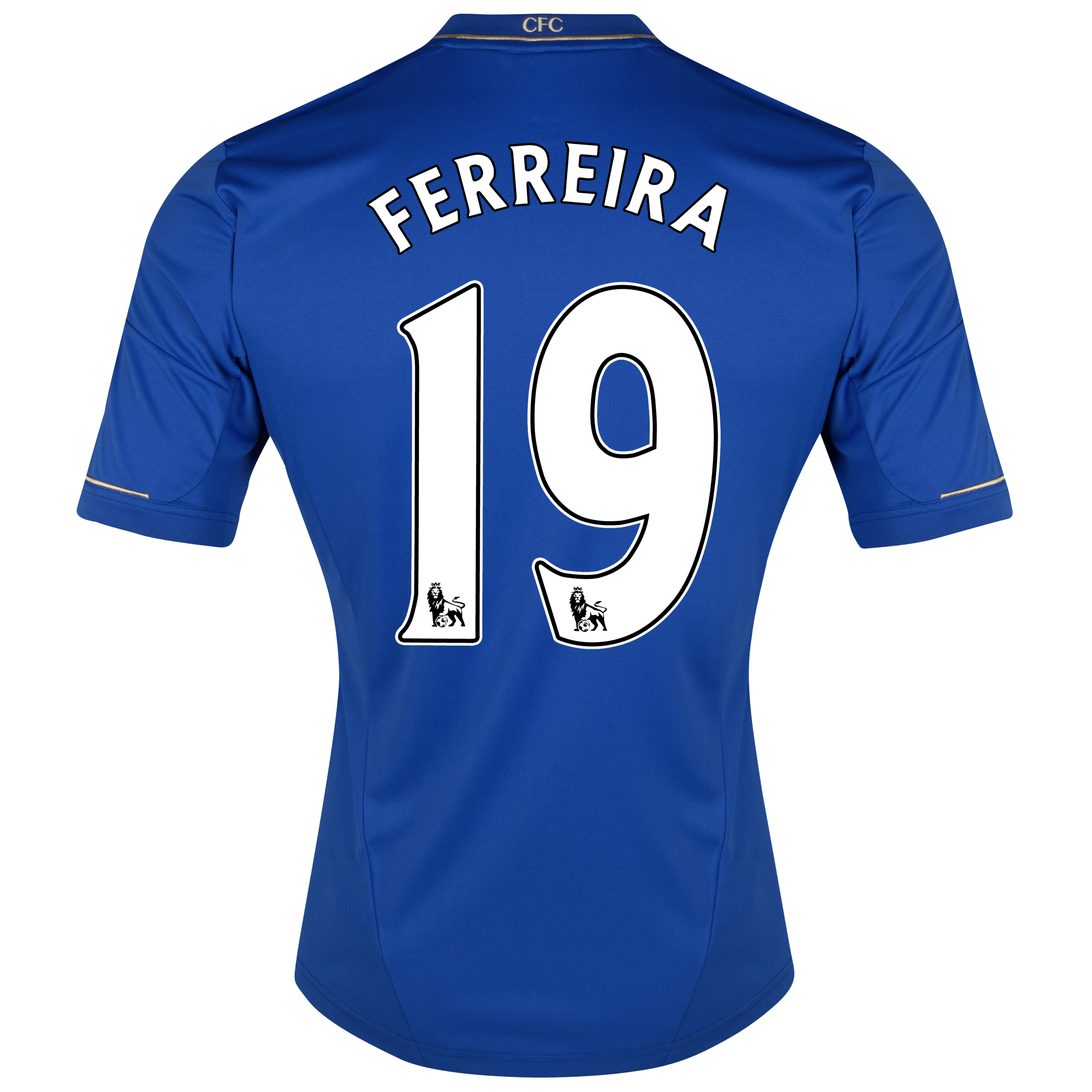 Chelsea Home Shirt 2012/13 - Kids with Ferreira 19 printing