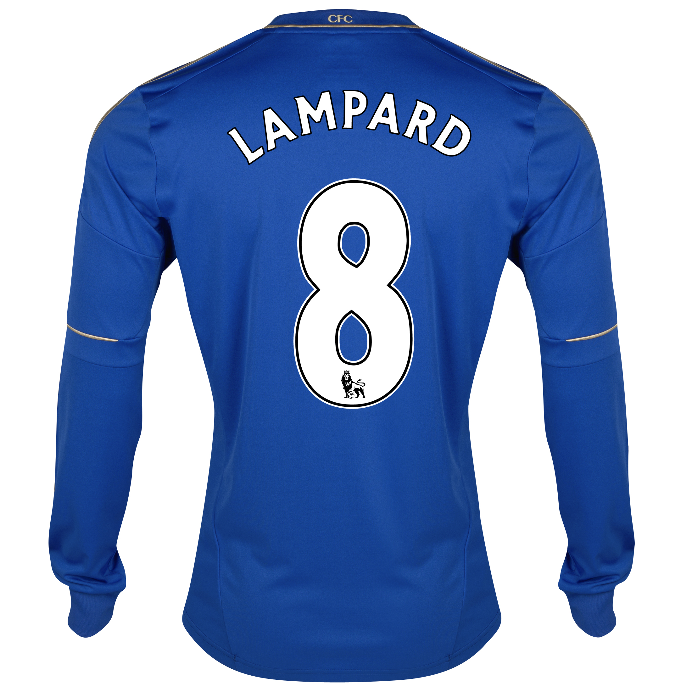Chelsea Home Shirt 2012/13 - Long Sleeved - Kids with Lampard 8 printing