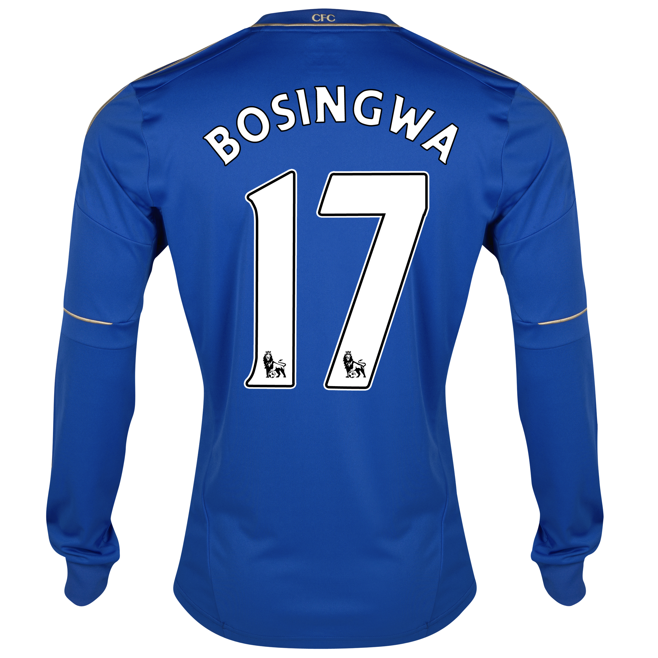 Chelsea Home Shirt 2012/13 - Long Sleeved - Youths with Bosingwa 17 printing