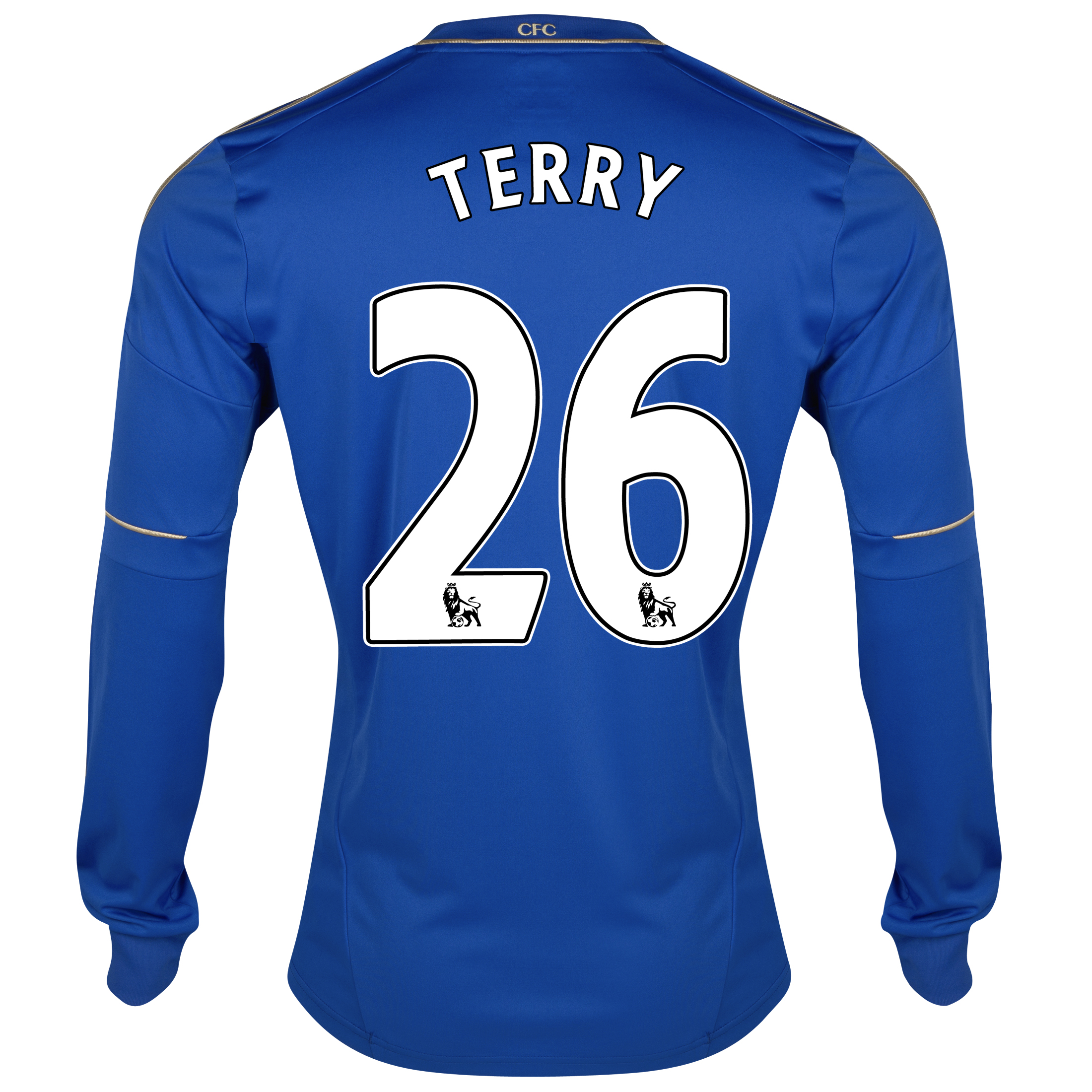 Chelsea Home Shirt 2012/13 - Long Sleeved - Youths with Terry 26 printing