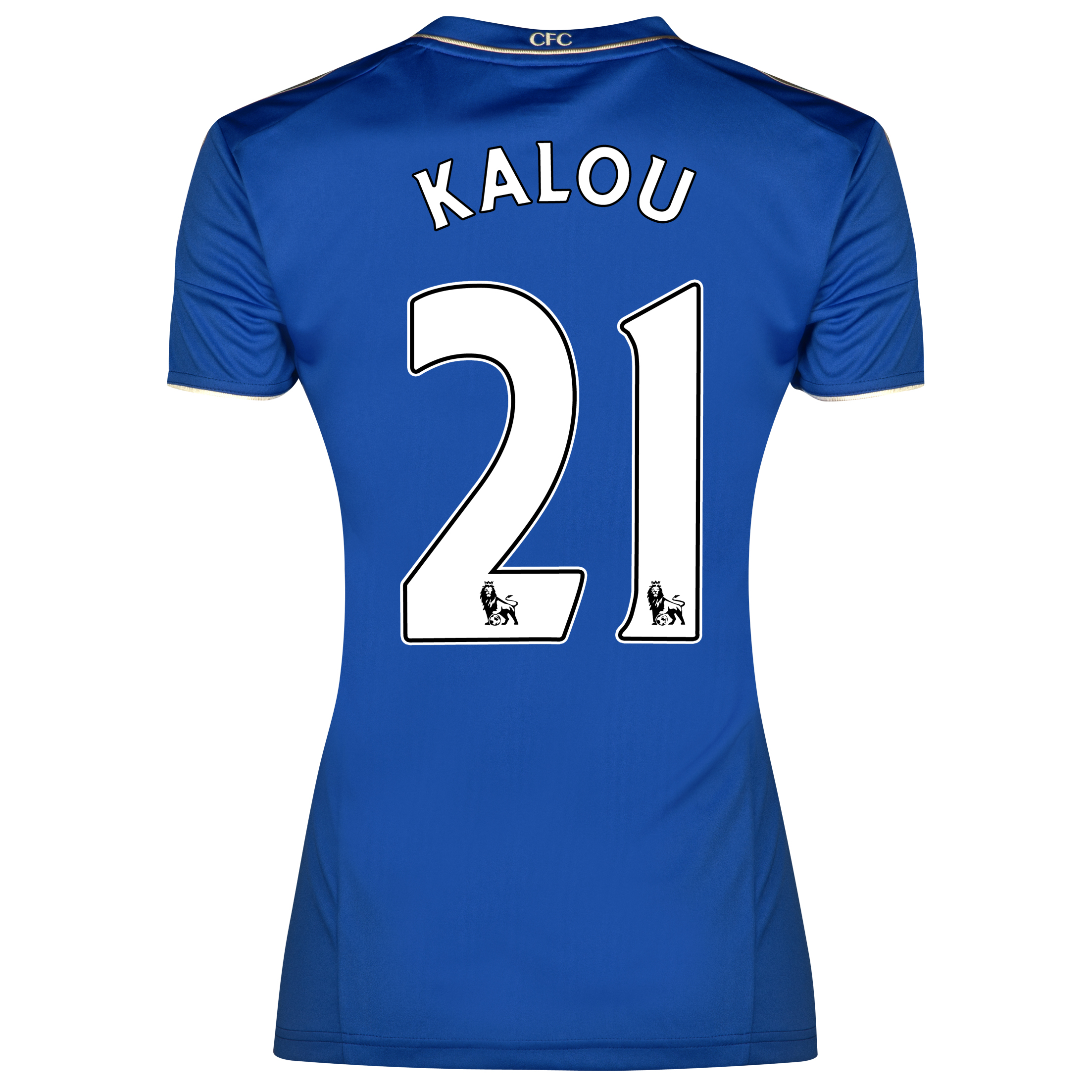 Chelsea Home Shirt 2012~13 Womens with Kalou 21 printing