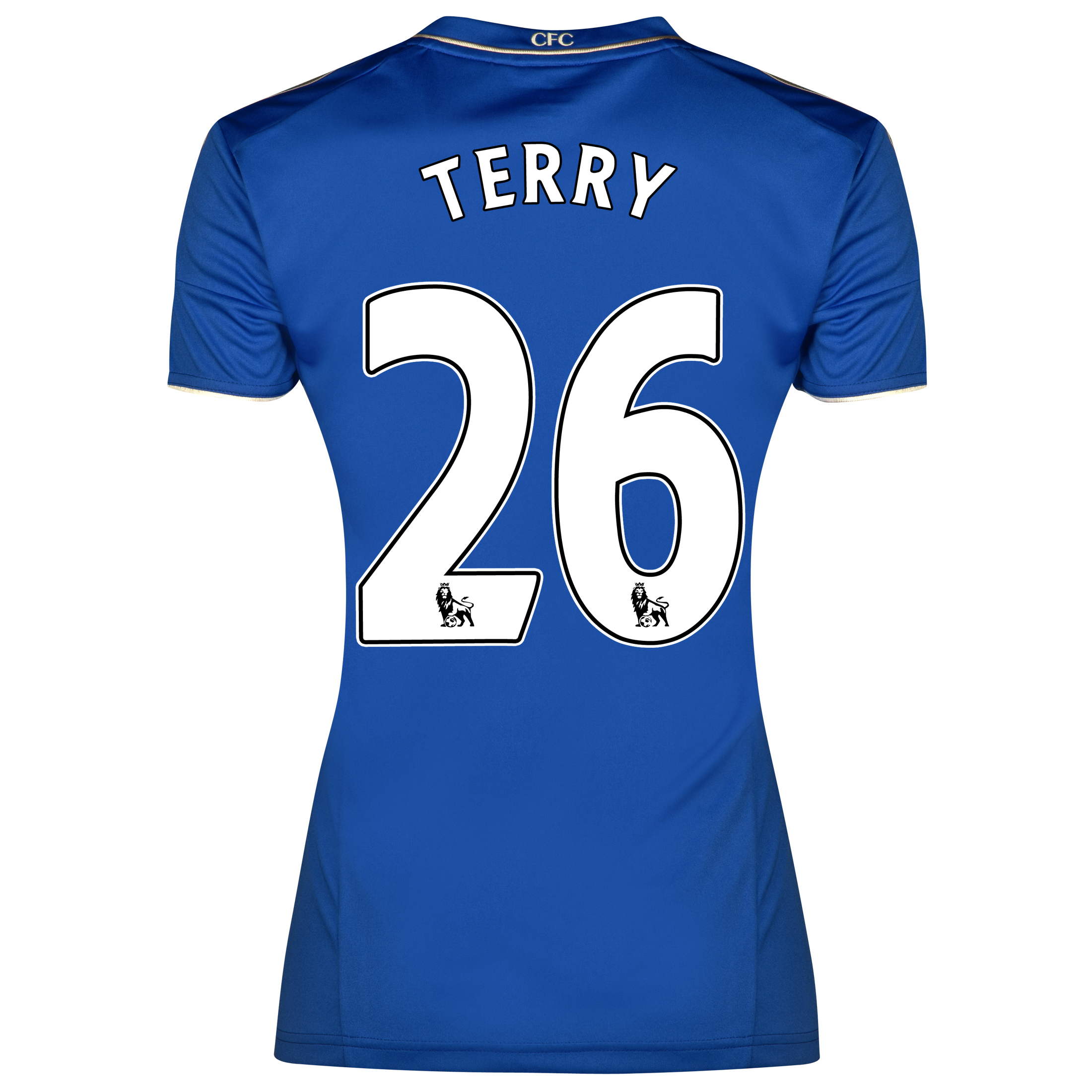Chelsea Home Shirt 2012/13 - Womens with Terry 26 printing