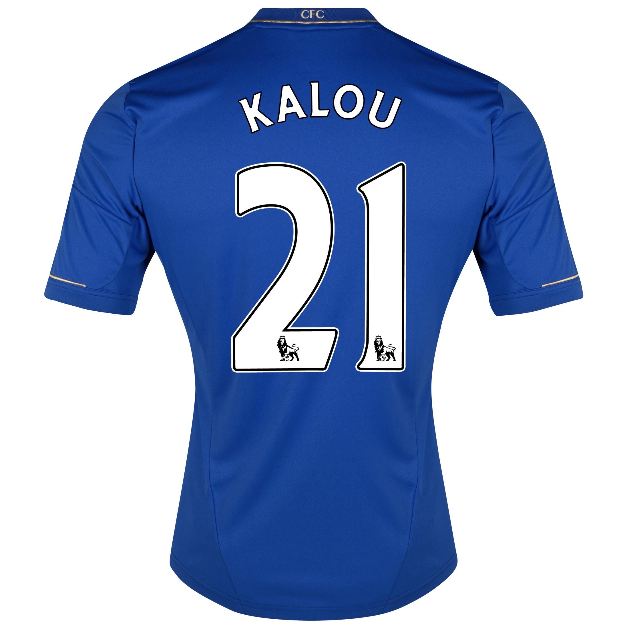 Chelsea Home Shirt 2012~13 Outsize with Kalou 21 printing