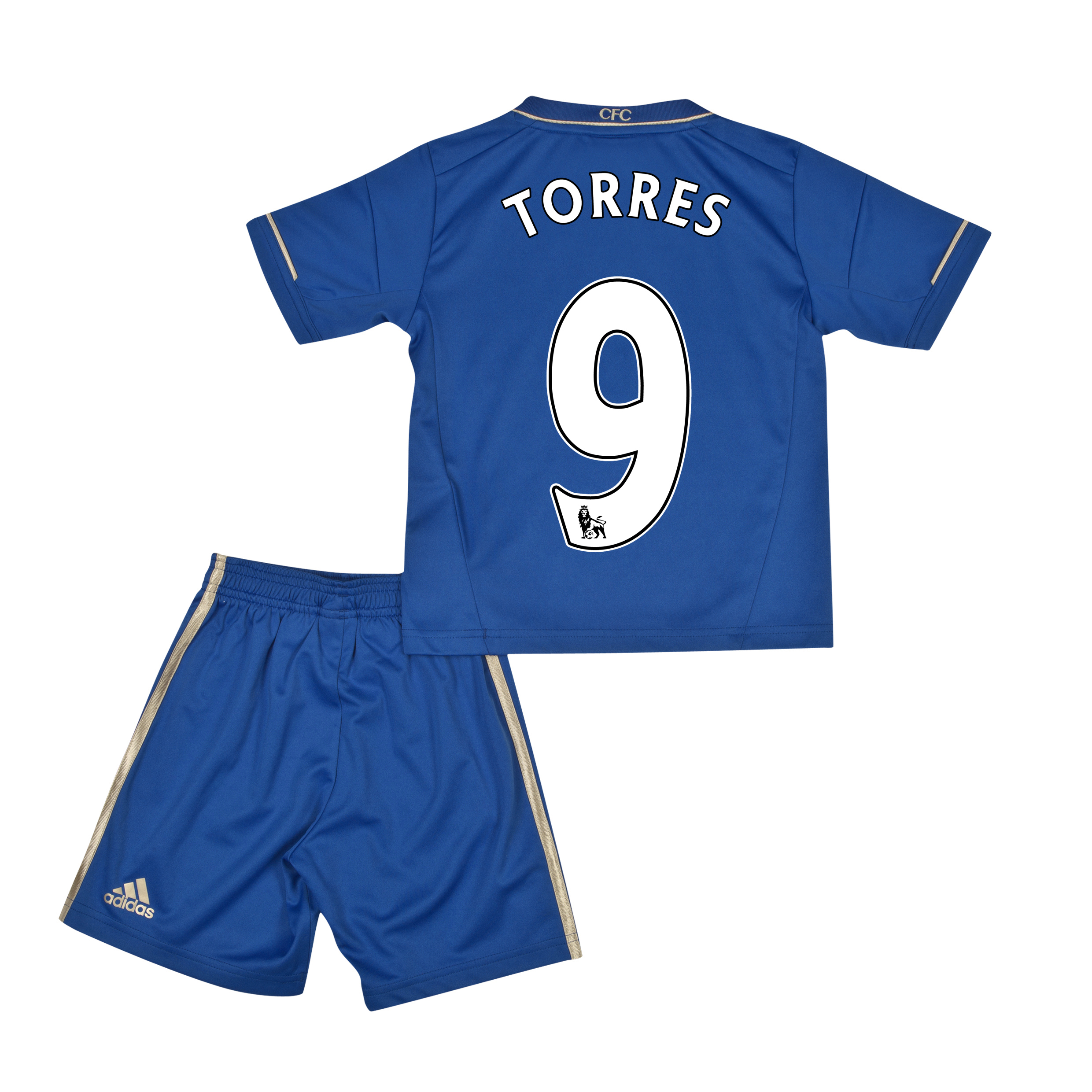 Chelsea Home Mini Kit 2012/13 with Torres 9 printing