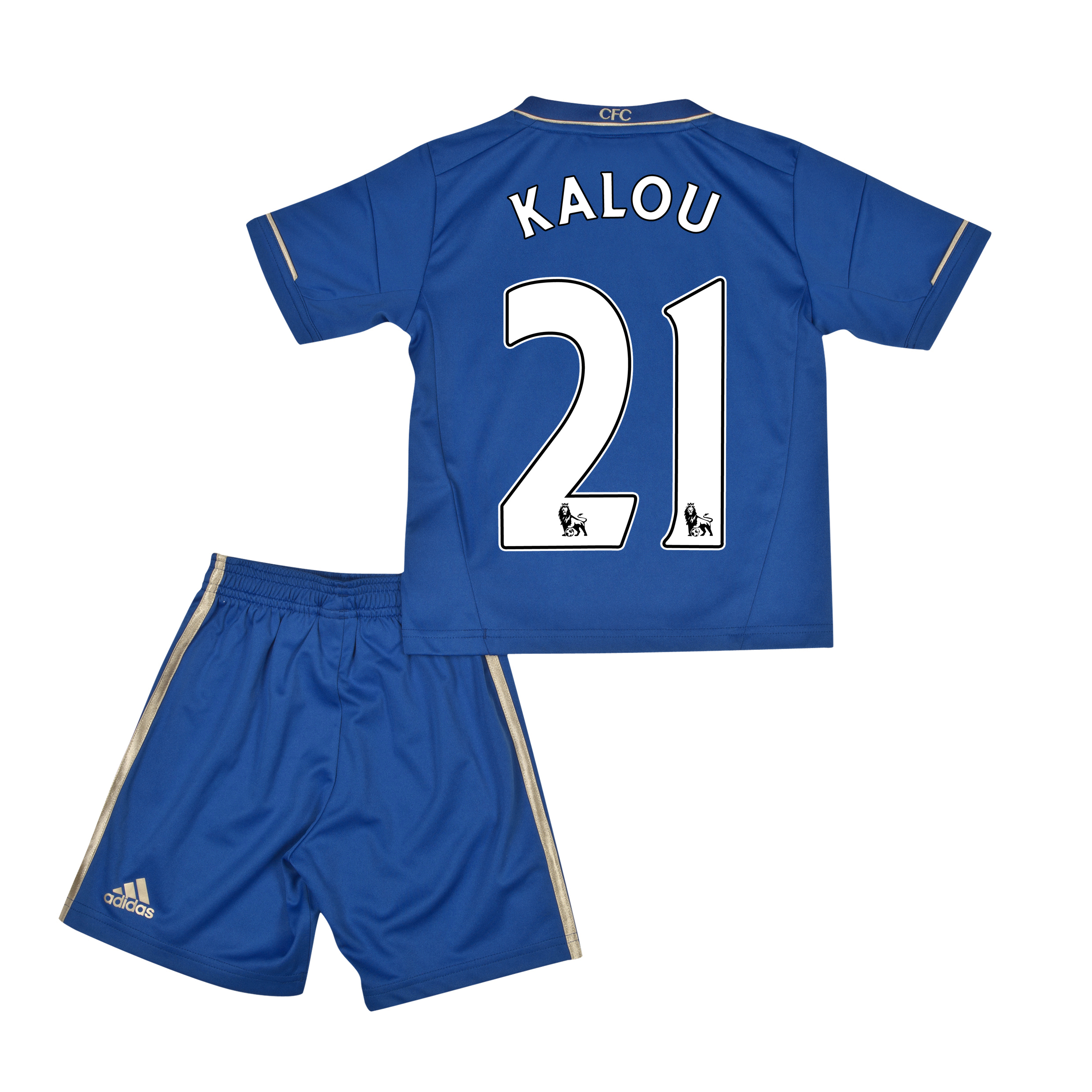 Chelsea Home Mini Kit 2012~13 with Kalou 21 printing