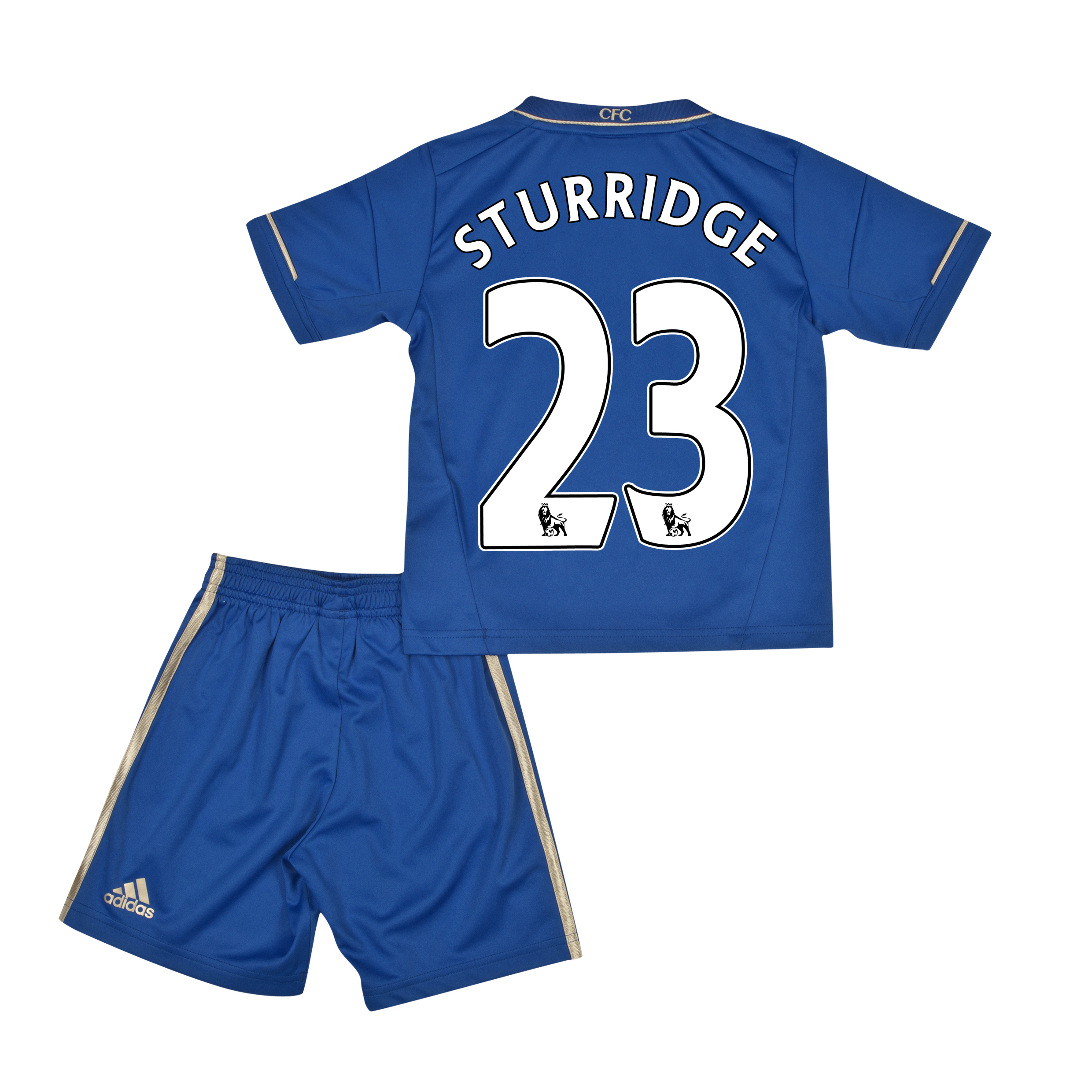 Chelsea Home Mini Kit 2012~13 with Sturridge 23 printing