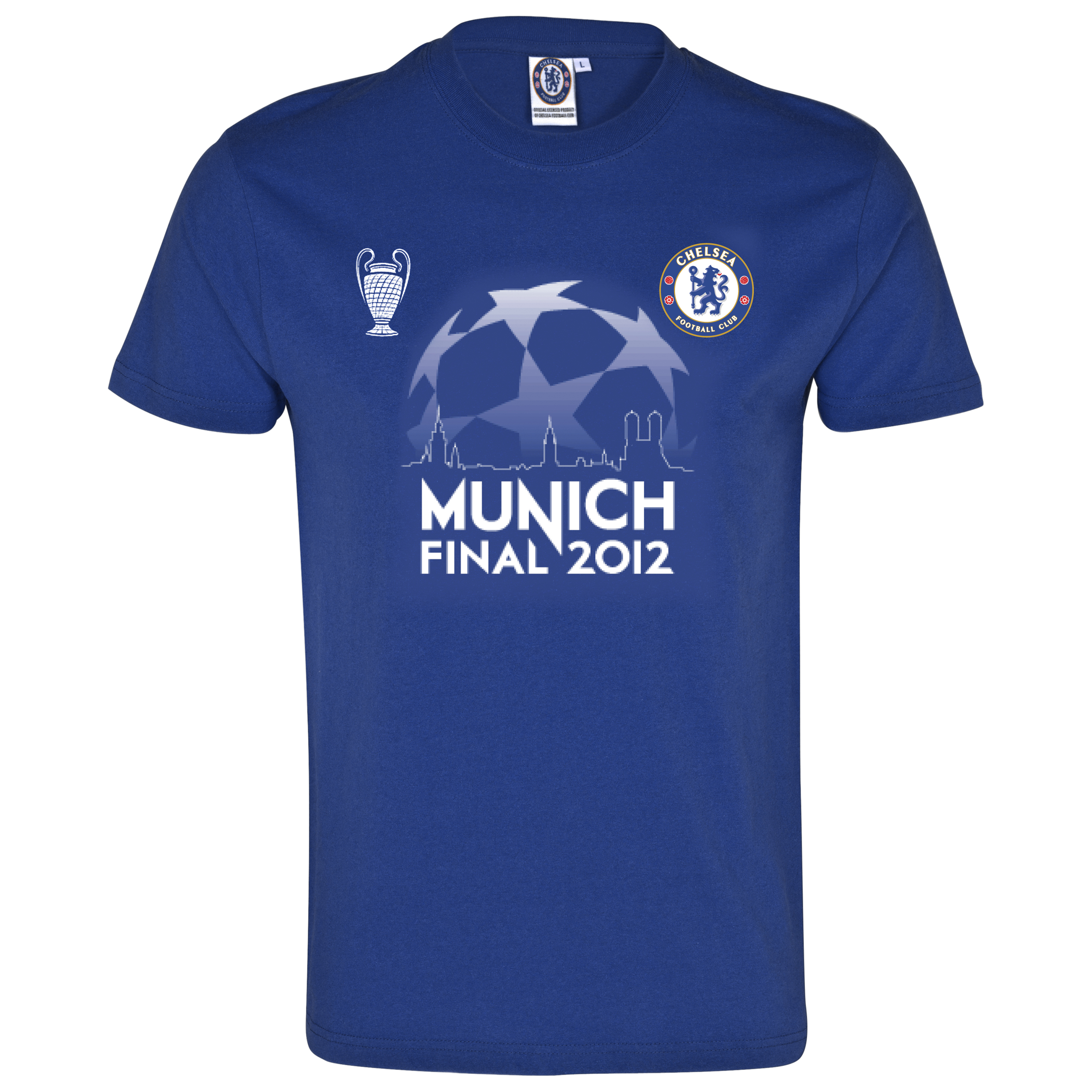 Chelsea UEFA Champions League Final Munich 2012 T-Shirt - Kids - Blue