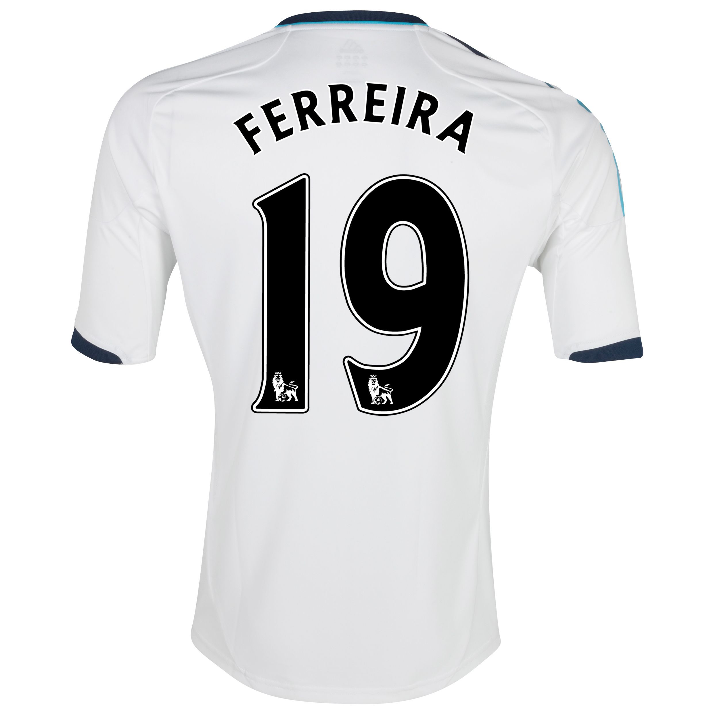 Chelsea Away Shirt 2012/13 with Ferreira 19 printing