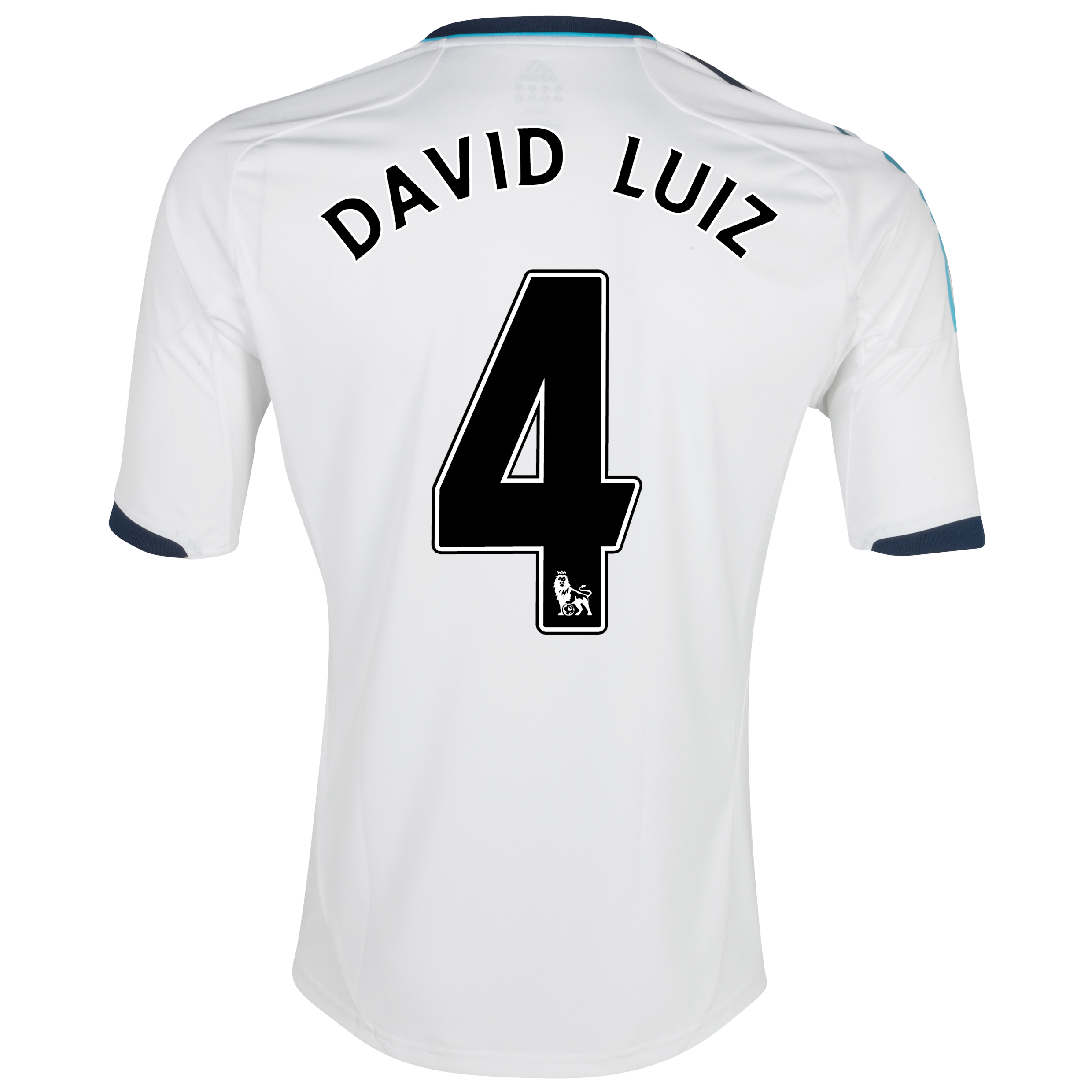 Chelsea Away Shirt 2012/13 - Youths with David Luiz 4 printing