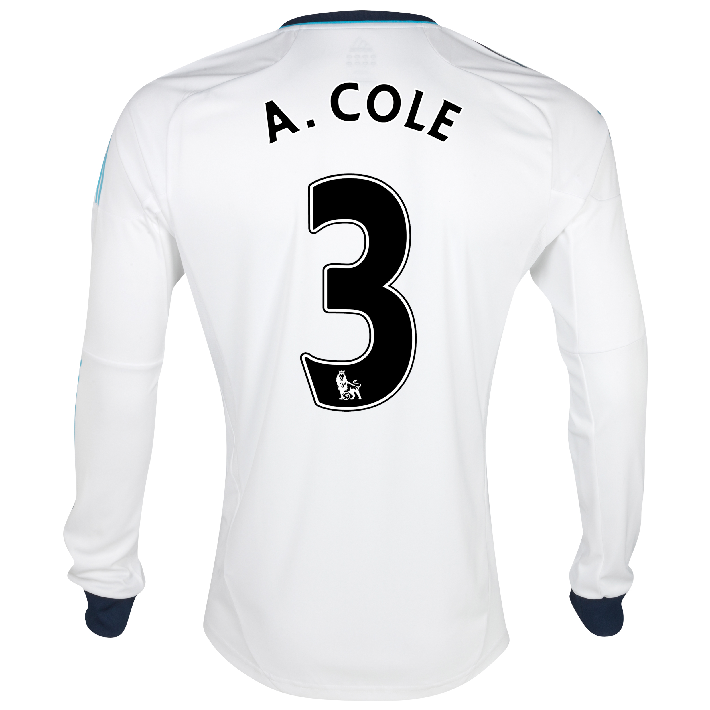 Chelsea Away Shirt 2012/13 - Long Sleeved - Kids with A.Cole 3 printing