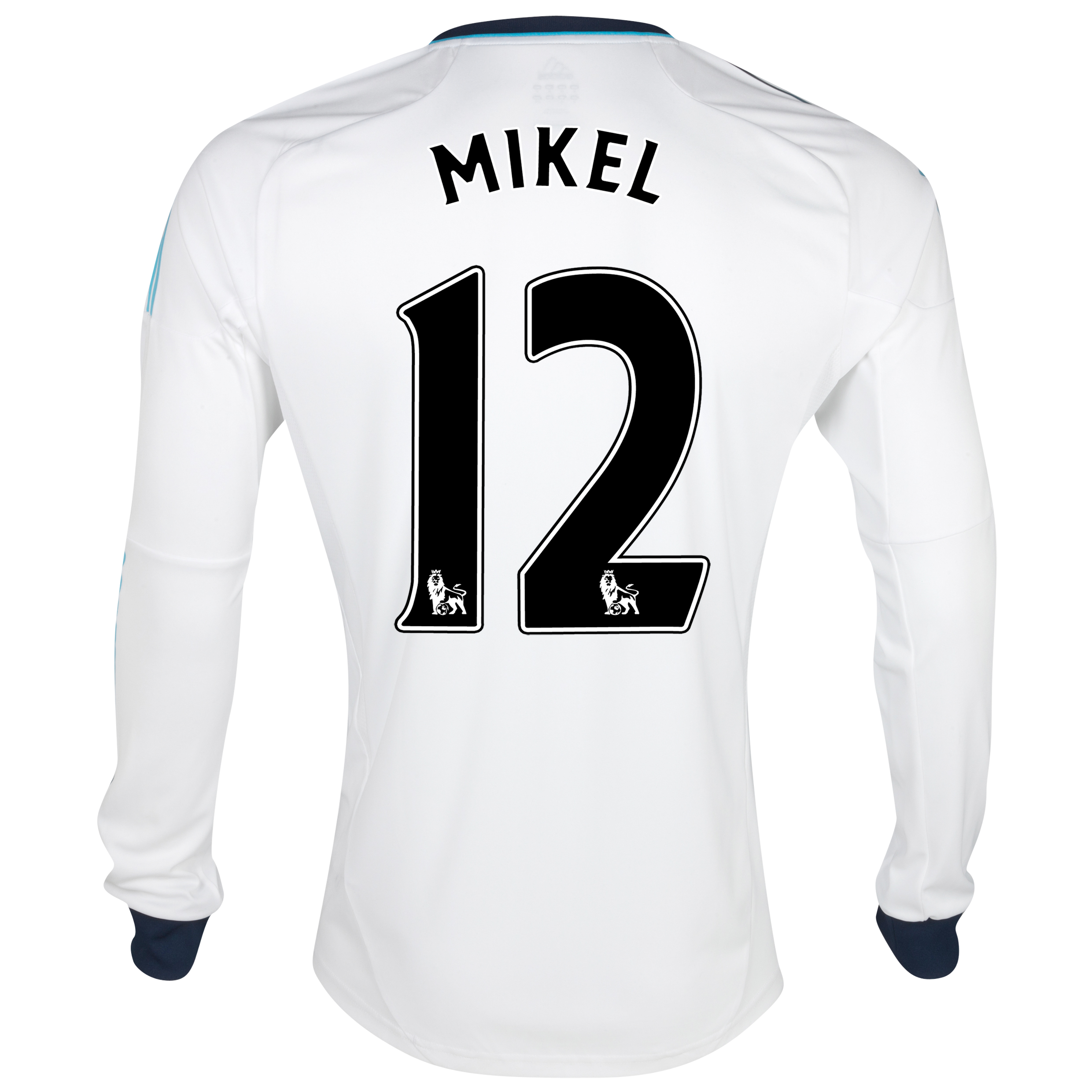 Chelsea Away Shirt 2012/13 - Long Sleeved - Kids with Mikel 12 printing