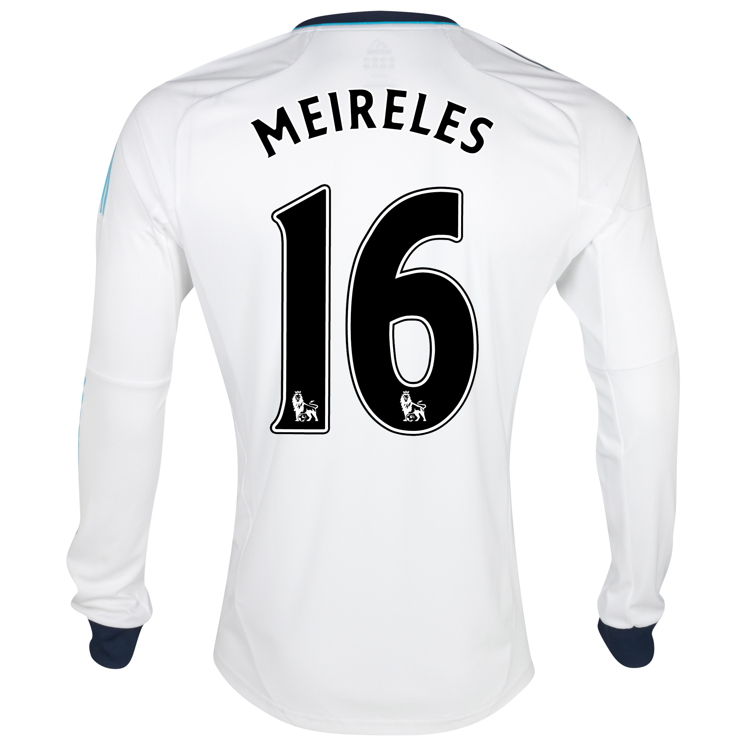 Chelsea Away Shirt 2012/13 - Long Sleeved - Kids with Meireles 16 printing