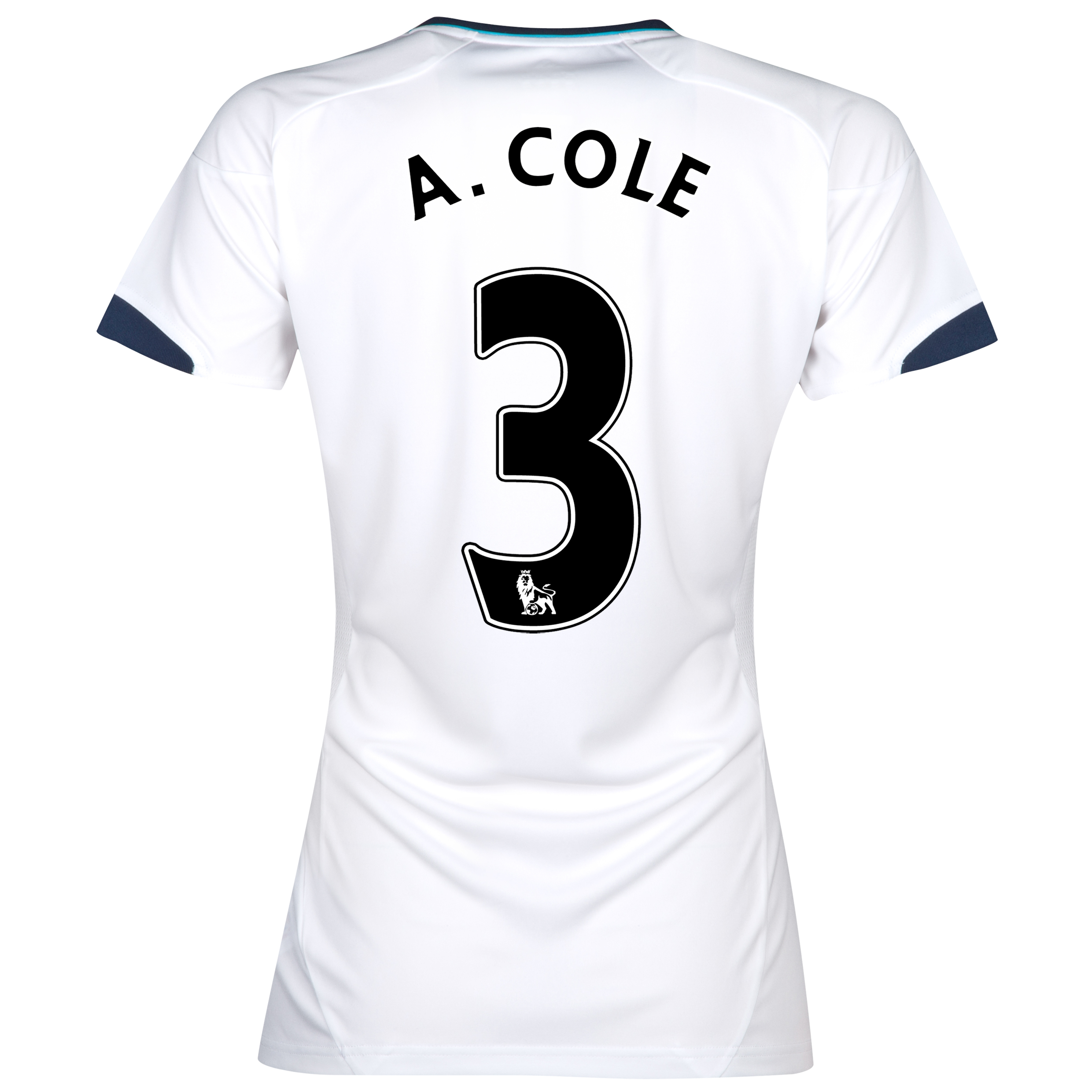 Chelsea Away Shirt 2012/13 - Womens with A.Cole 3 printing