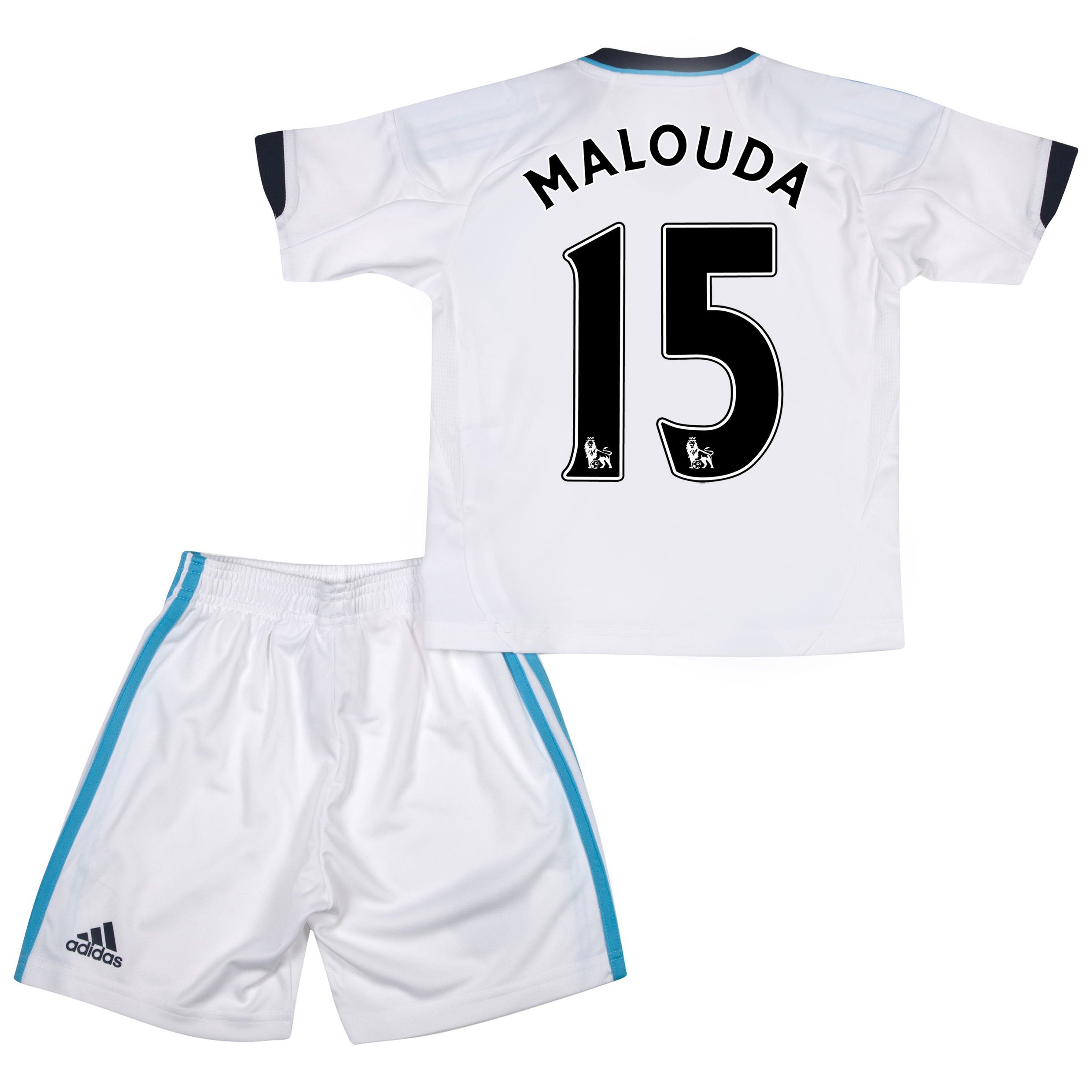Chelsea Away Mini Kit 2012/13 with Malouda 15 printing