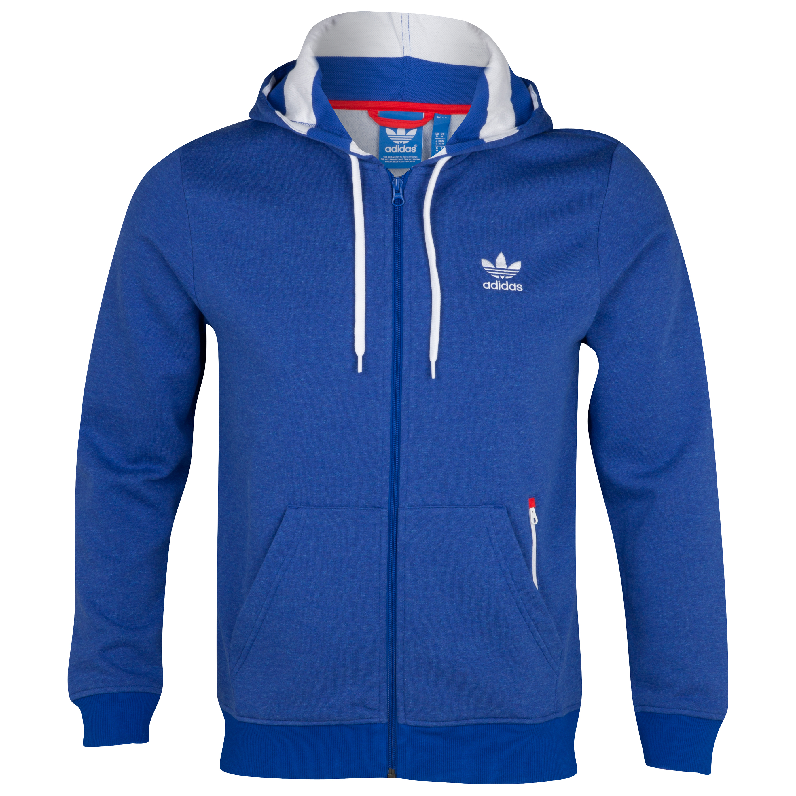 adidas Originals Chelsea Full Zip Hoodie - True Blue