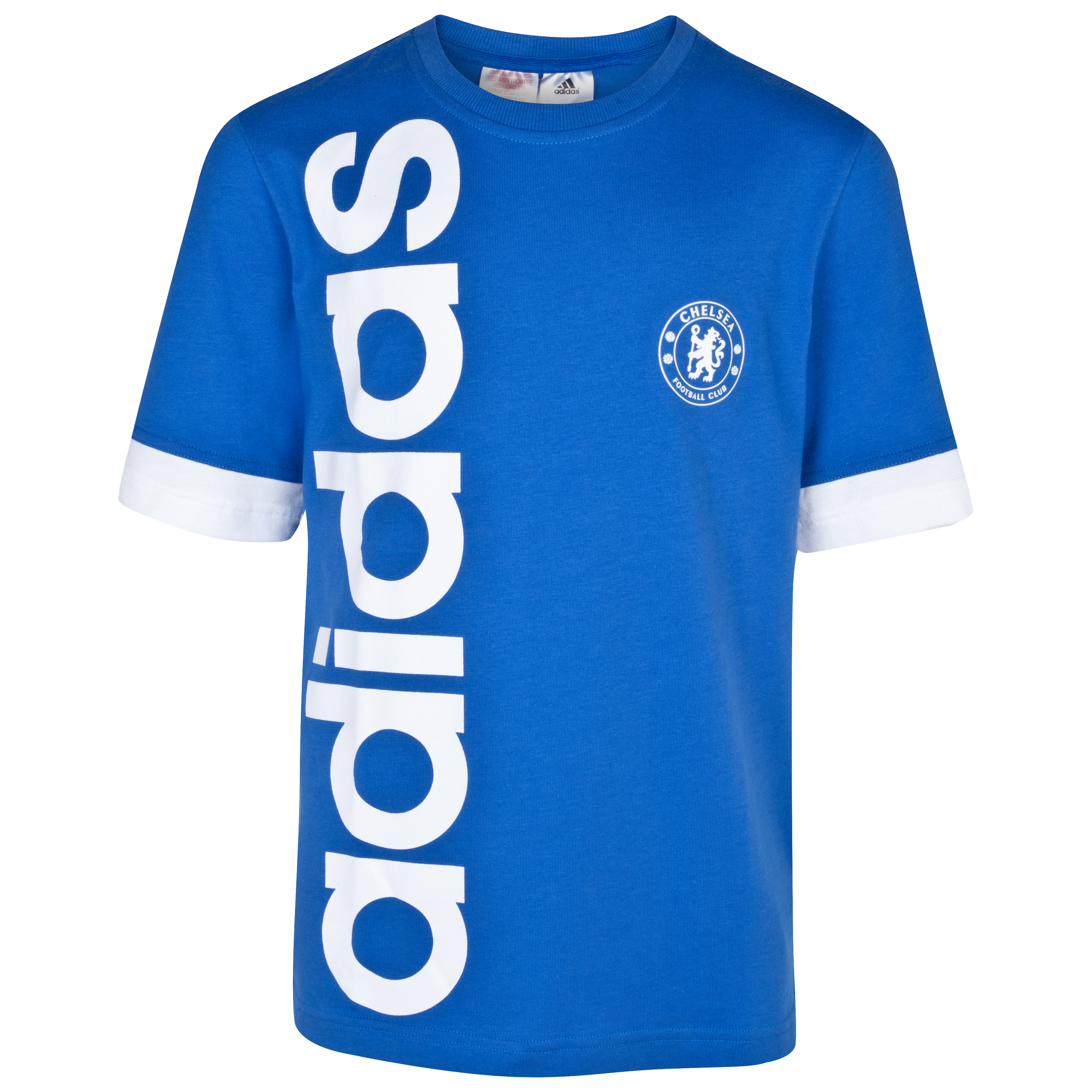adidas Chelsea Recharged Core T-Shirt - Satellite/White - Kids