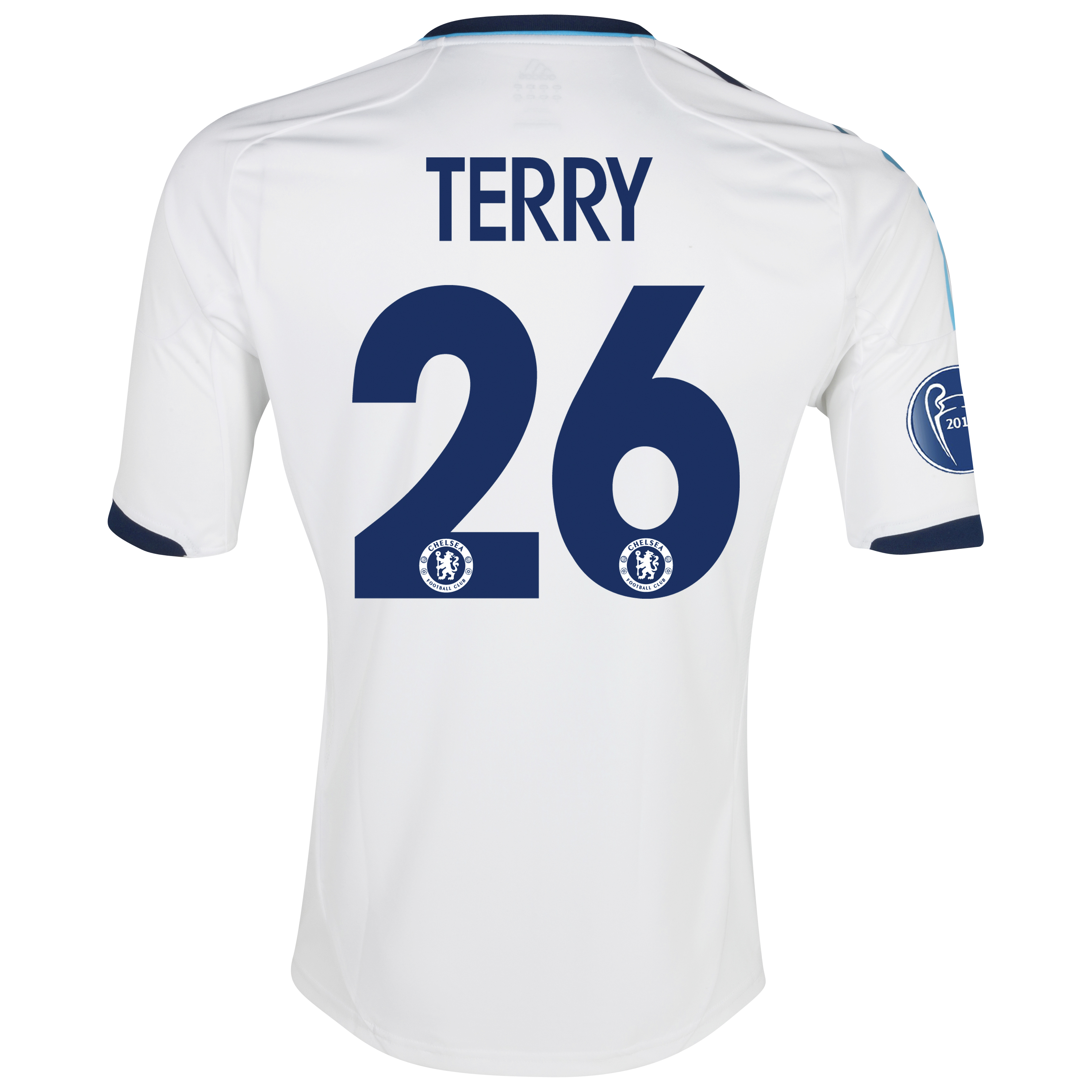 Chelsea UEFA Champions League Away Shirt 2012/13 - Youths with Terry 26 printing