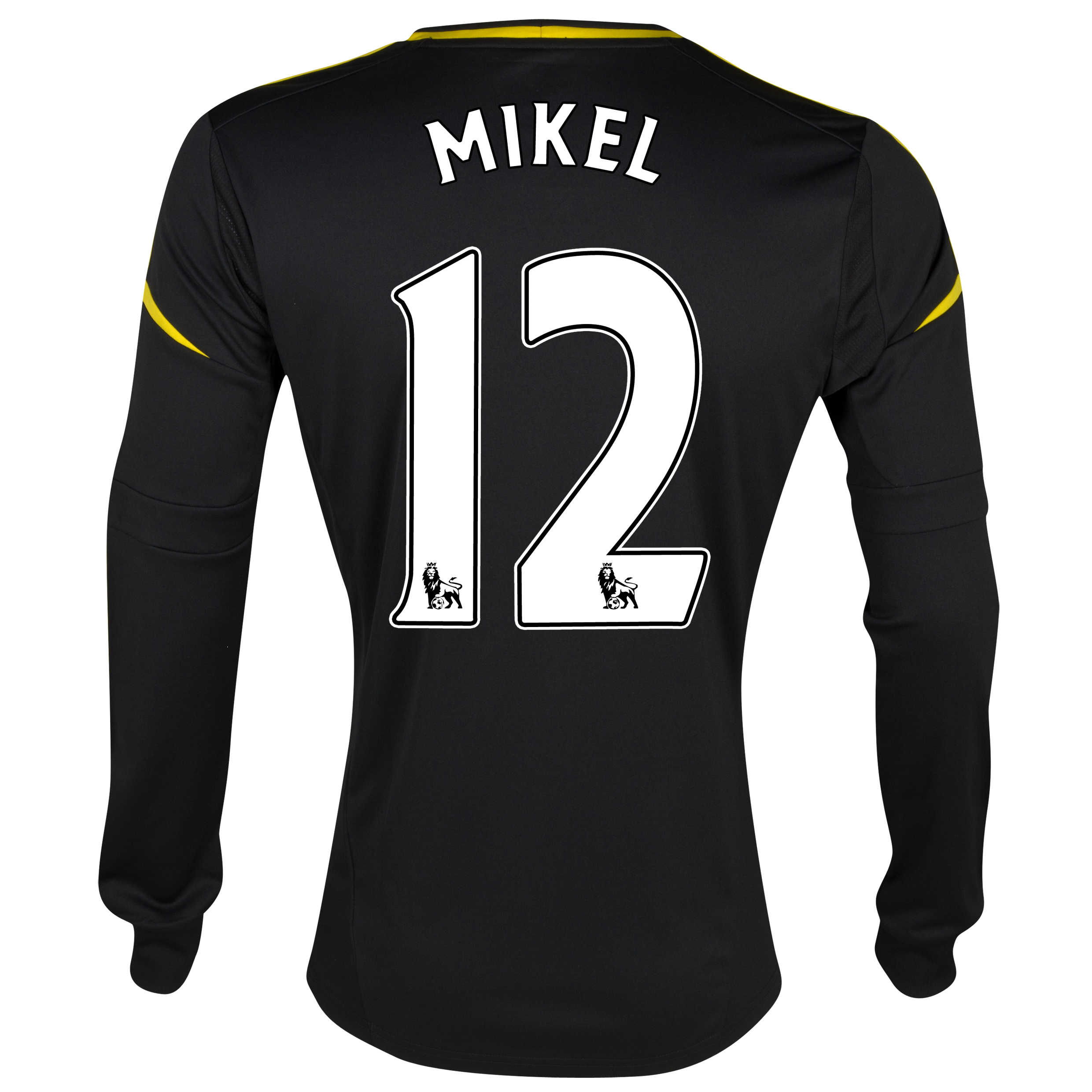 Chelsea Third Shirt 2012/13 - Long Sleeved with Mikel 12 printing