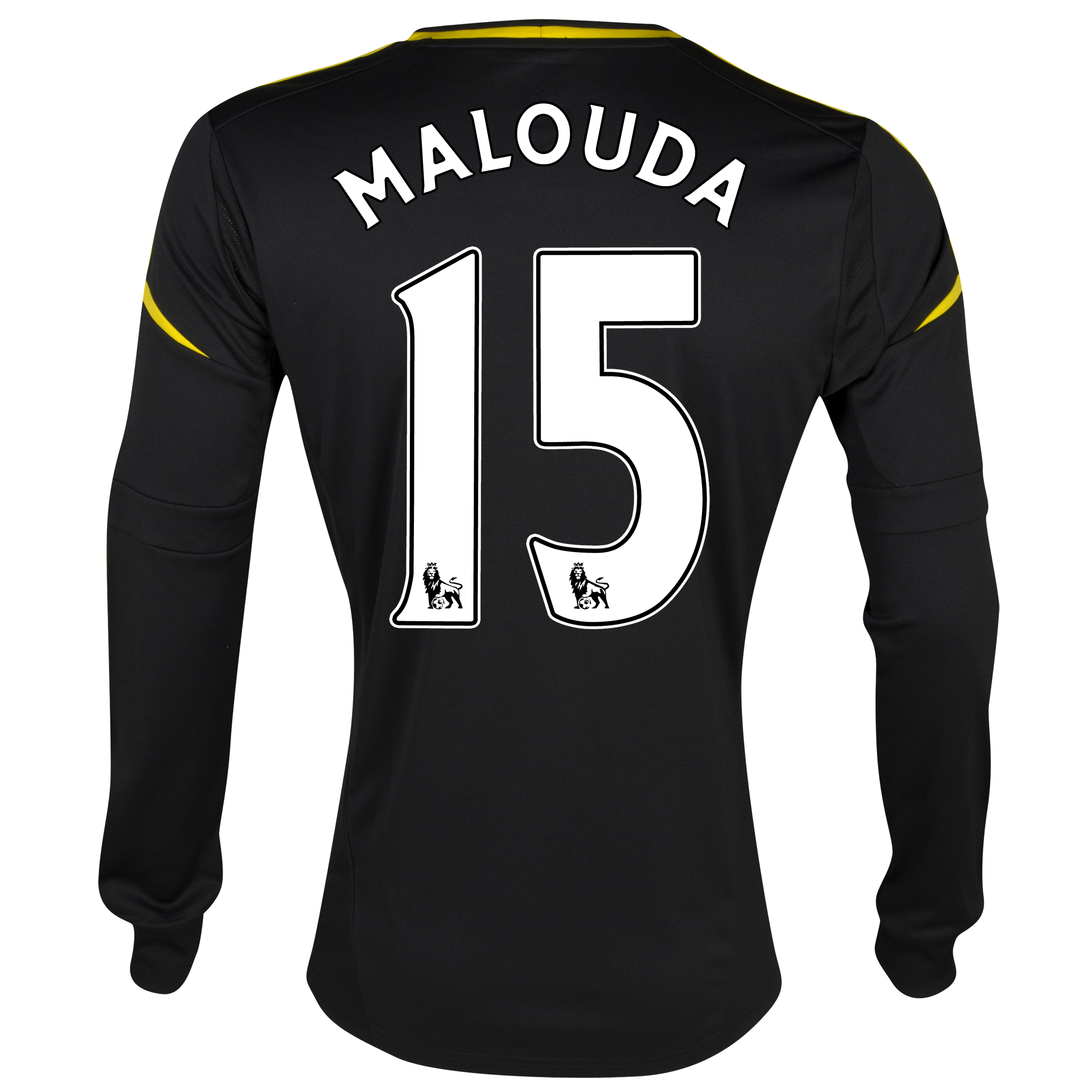 Chelsea Third Shirt 2012/13 - Long Sleeved with Malouda 15 printing