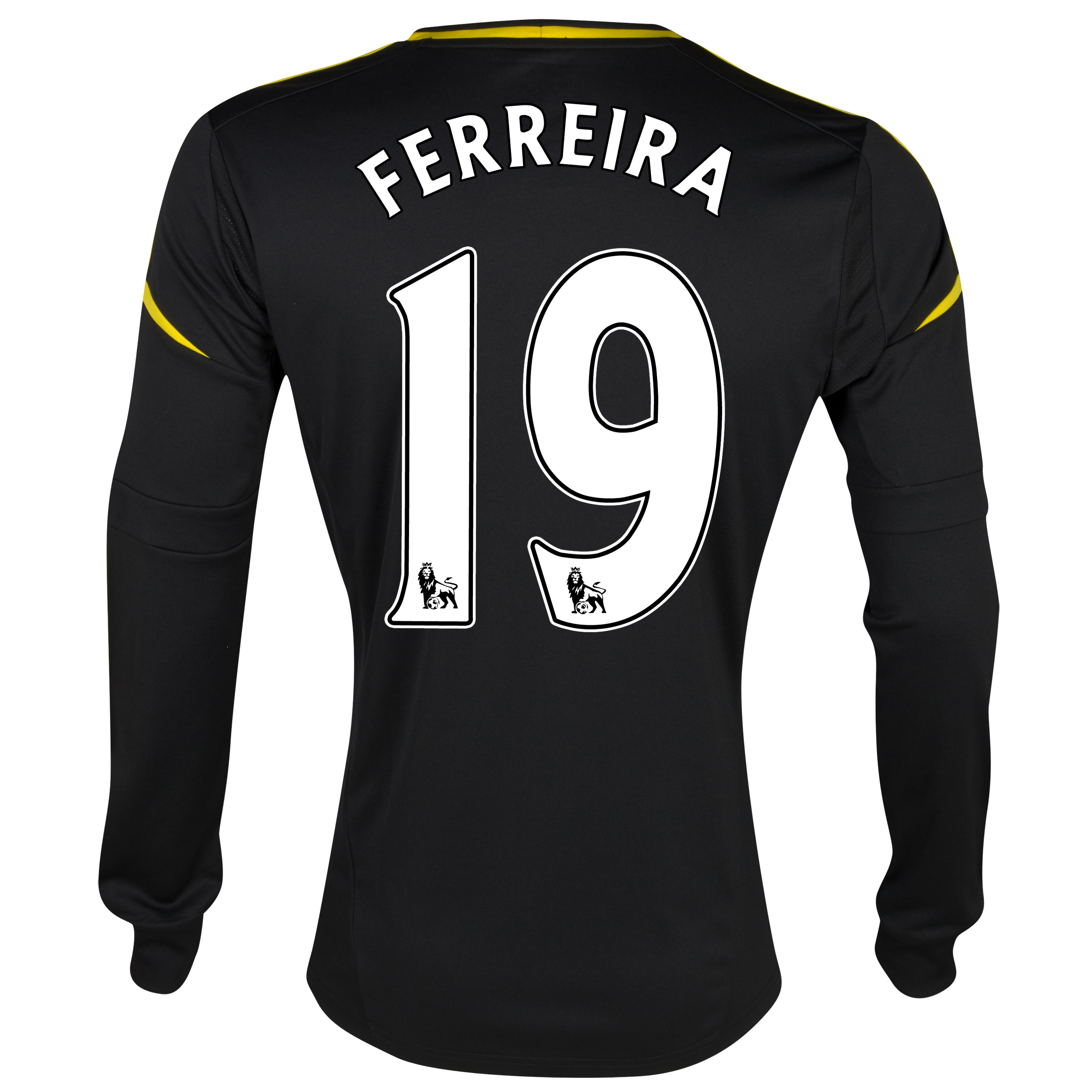 Chelsea Third Shirt 2012/13 - Long Sleeved with Ferreira 19 printing