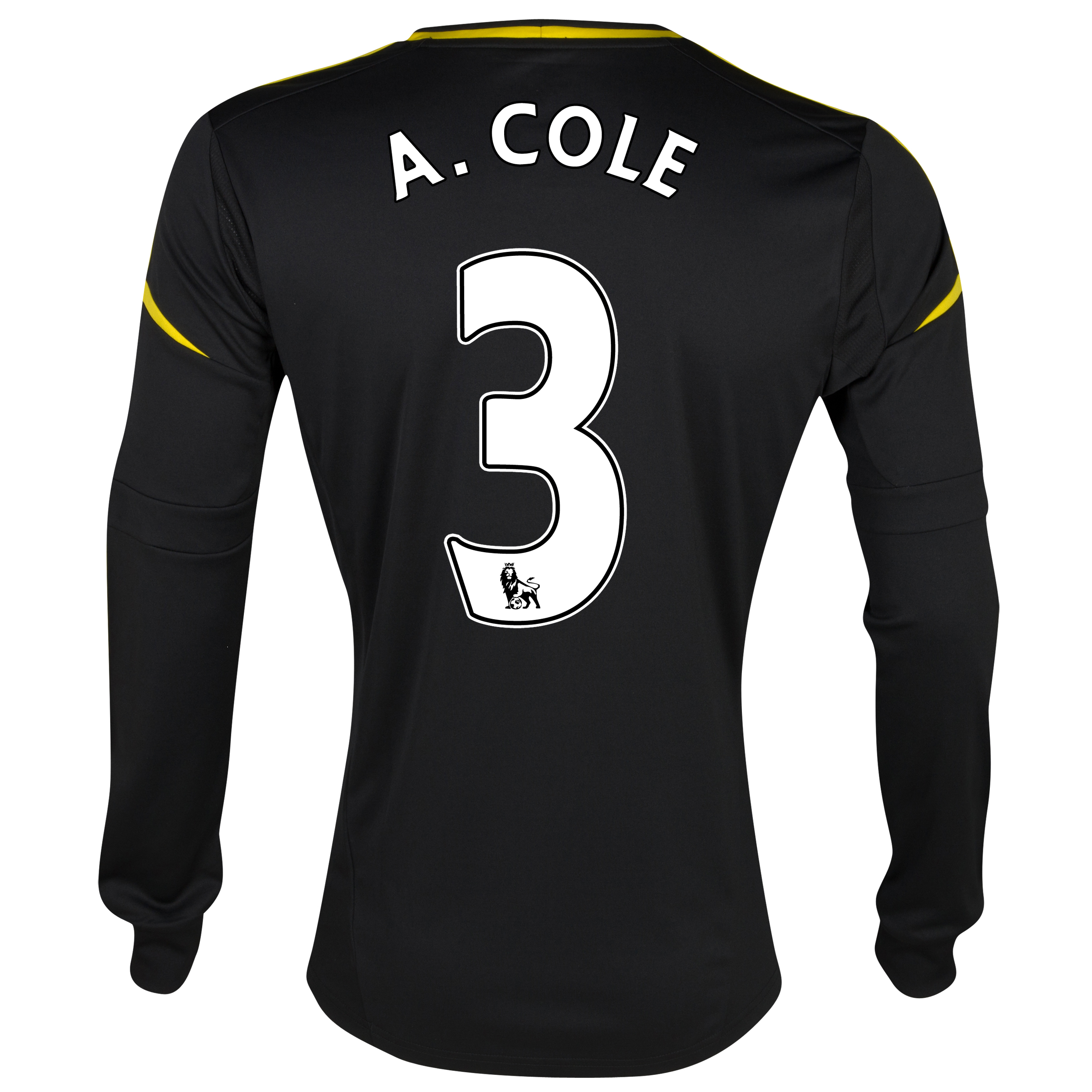 Chelsea Third Shirt 2012/13 - Long Sleeved - Kids with A.Cole 3 printing