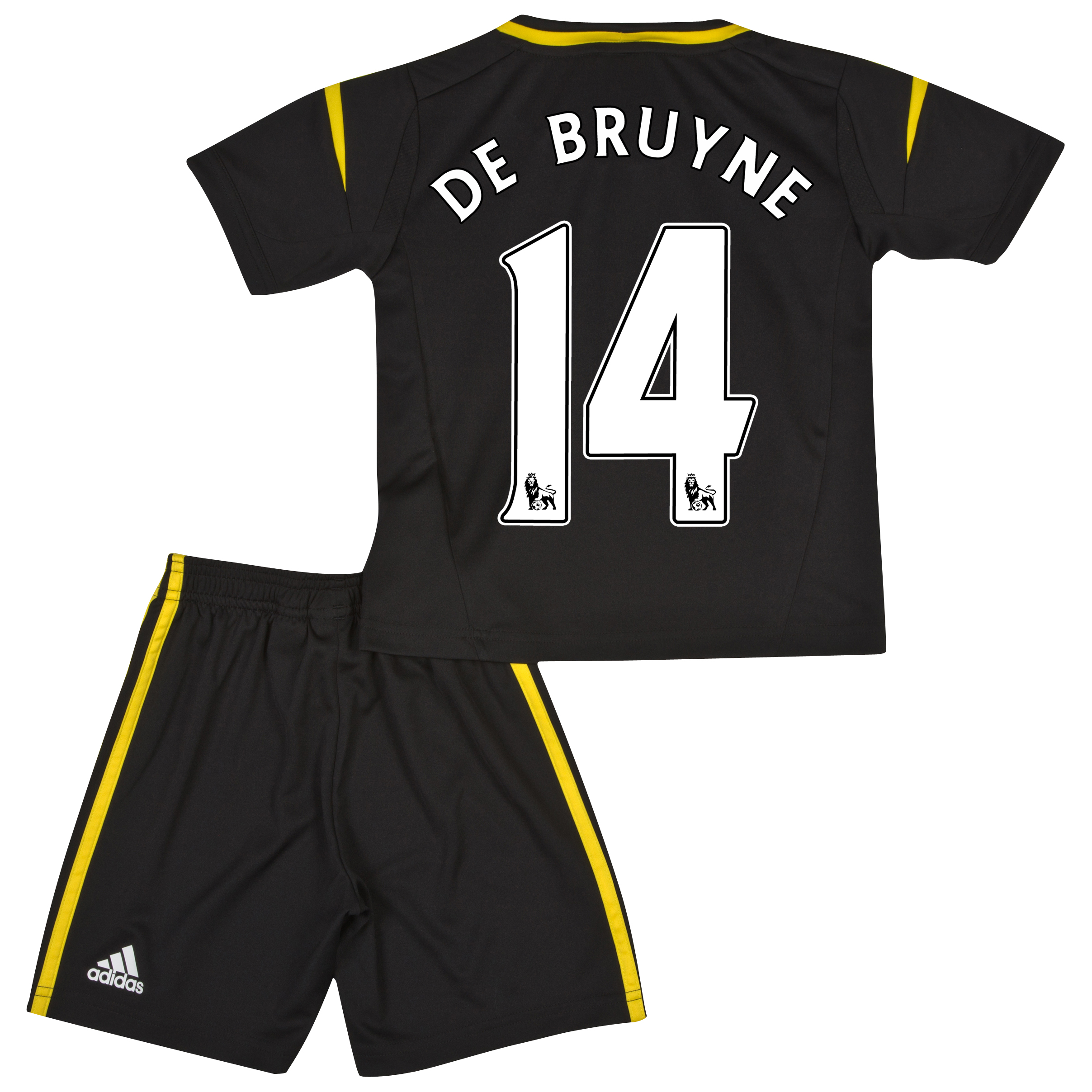 Chelsea Third Mini Kit 2012/13 with De Bruyne 14 printing