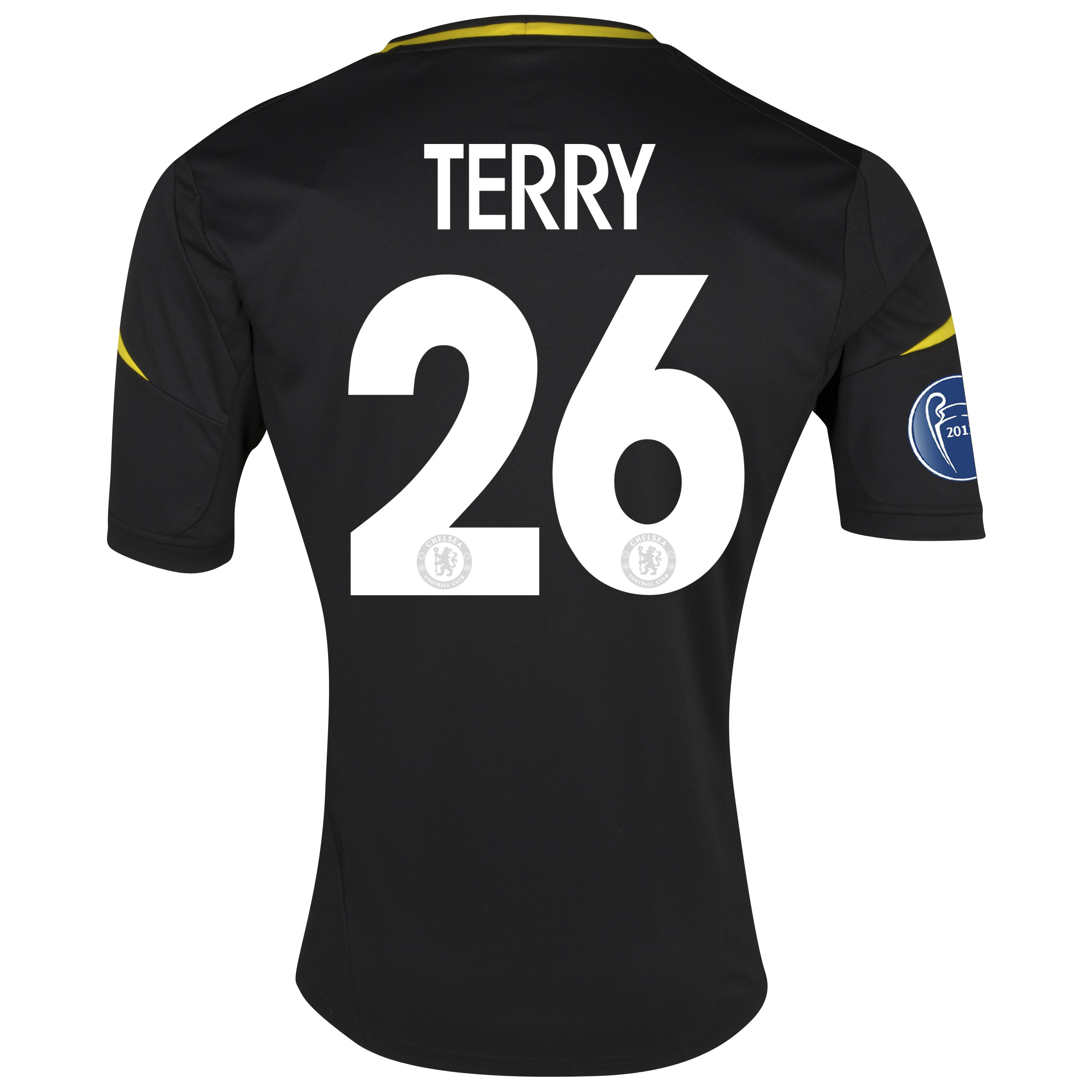Chelsea UEFA Champions League Third Shirt 2012/13 with Terry 26 printing