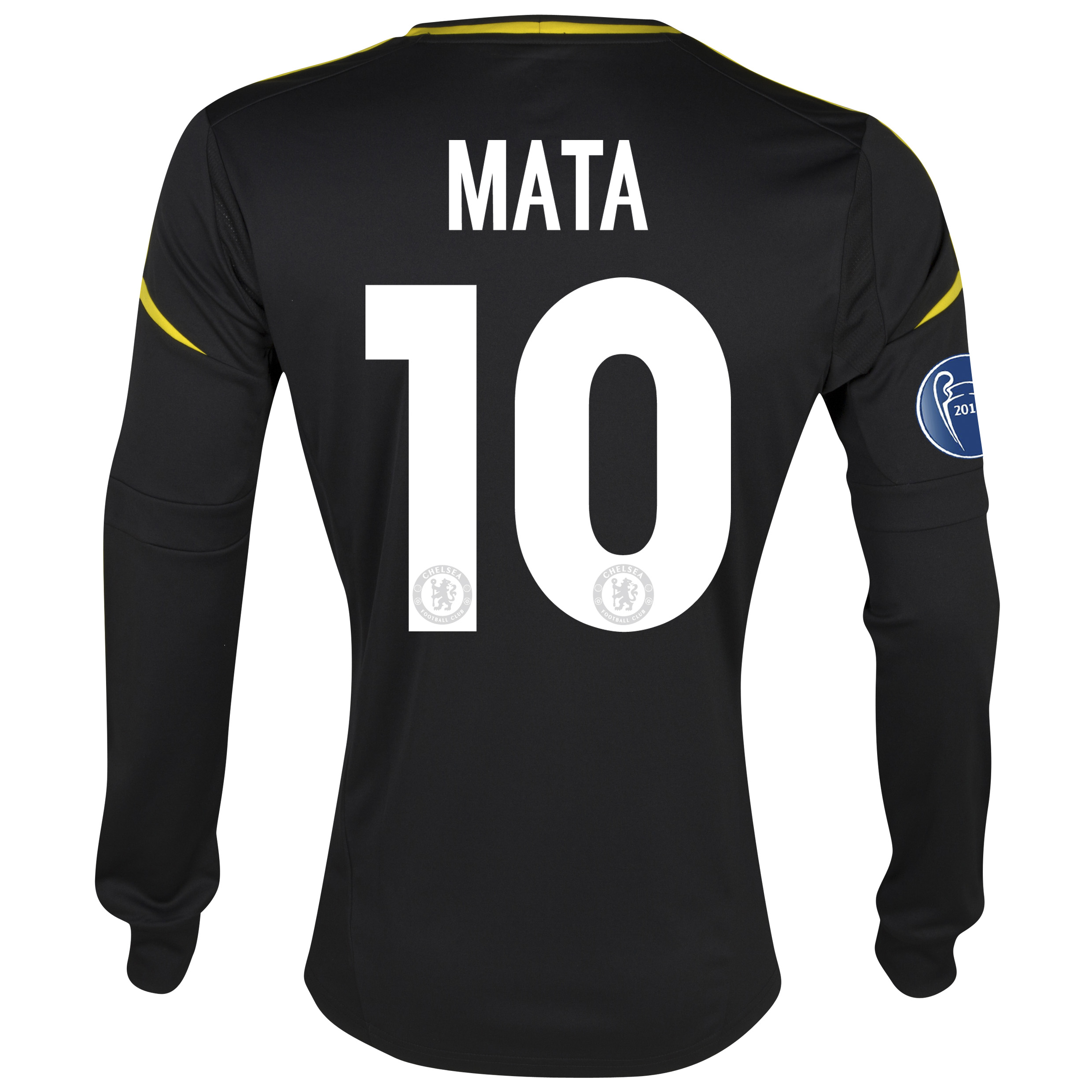Chelsea UEFA Champions League Third Shirt 2012/13 with Mata 10 printing