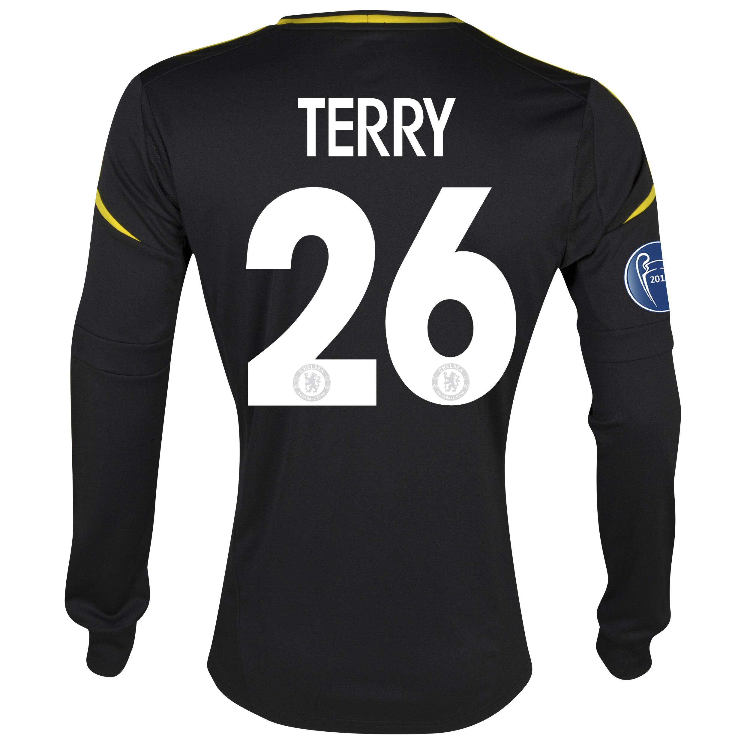 Chelsea UEFA Champions League Third Shirt 2012/13 with Terry 26 printing