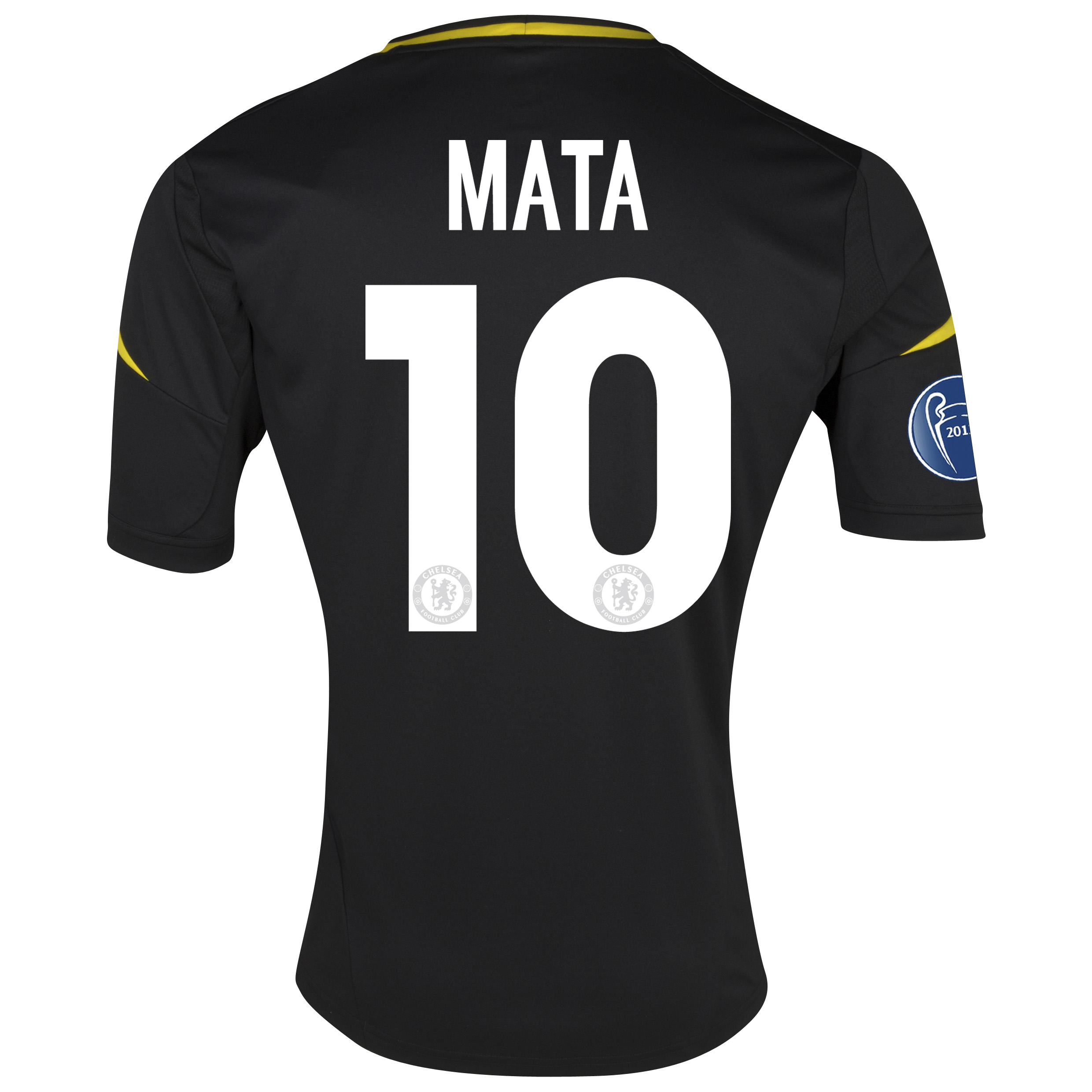 Chelsea UEFA Champions League Third Shirt 2012/13 - Kids with Mata 10 printing
