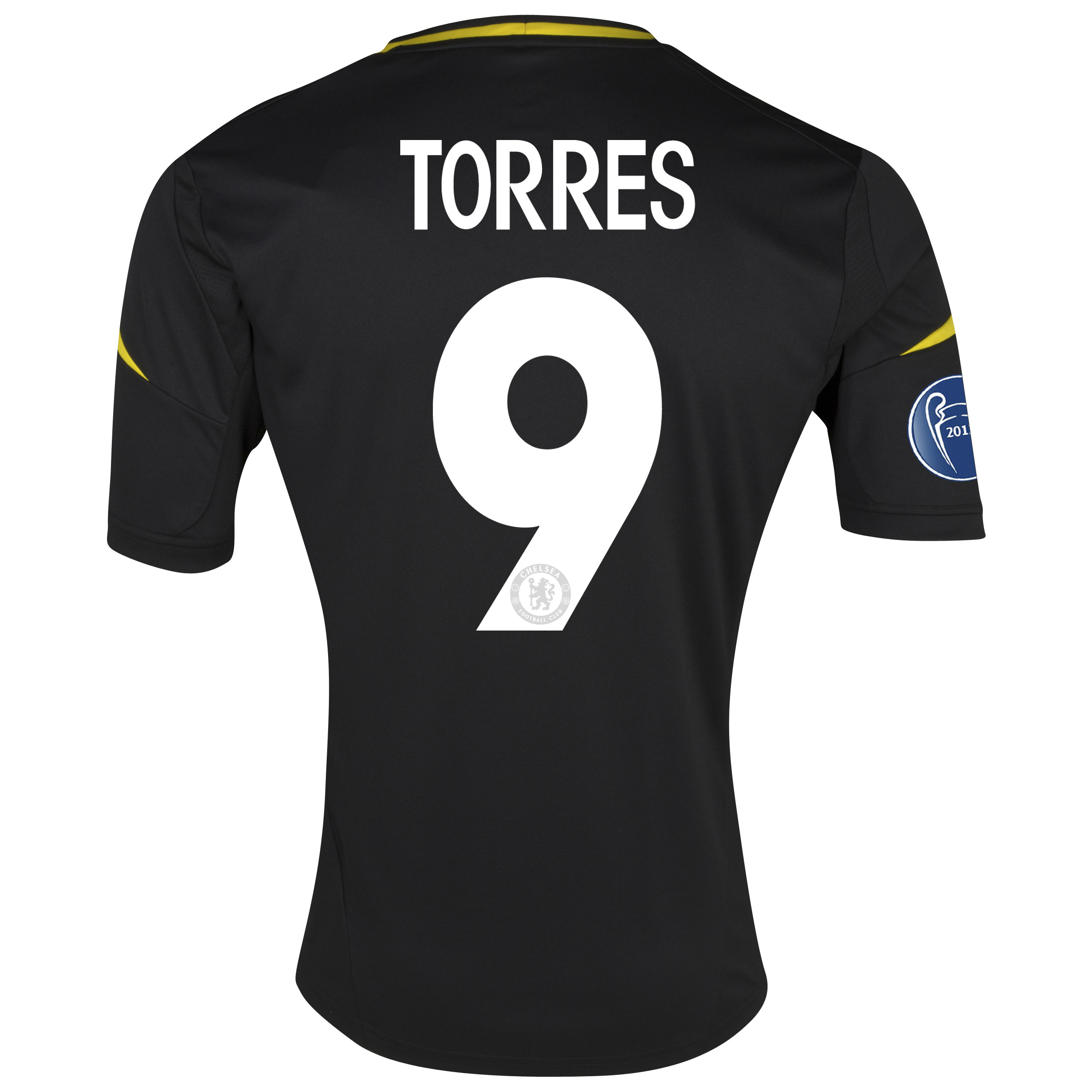 Chelsea UEFA Champions League Third Shirt 2012/13 - Youths with Torres 9 printing