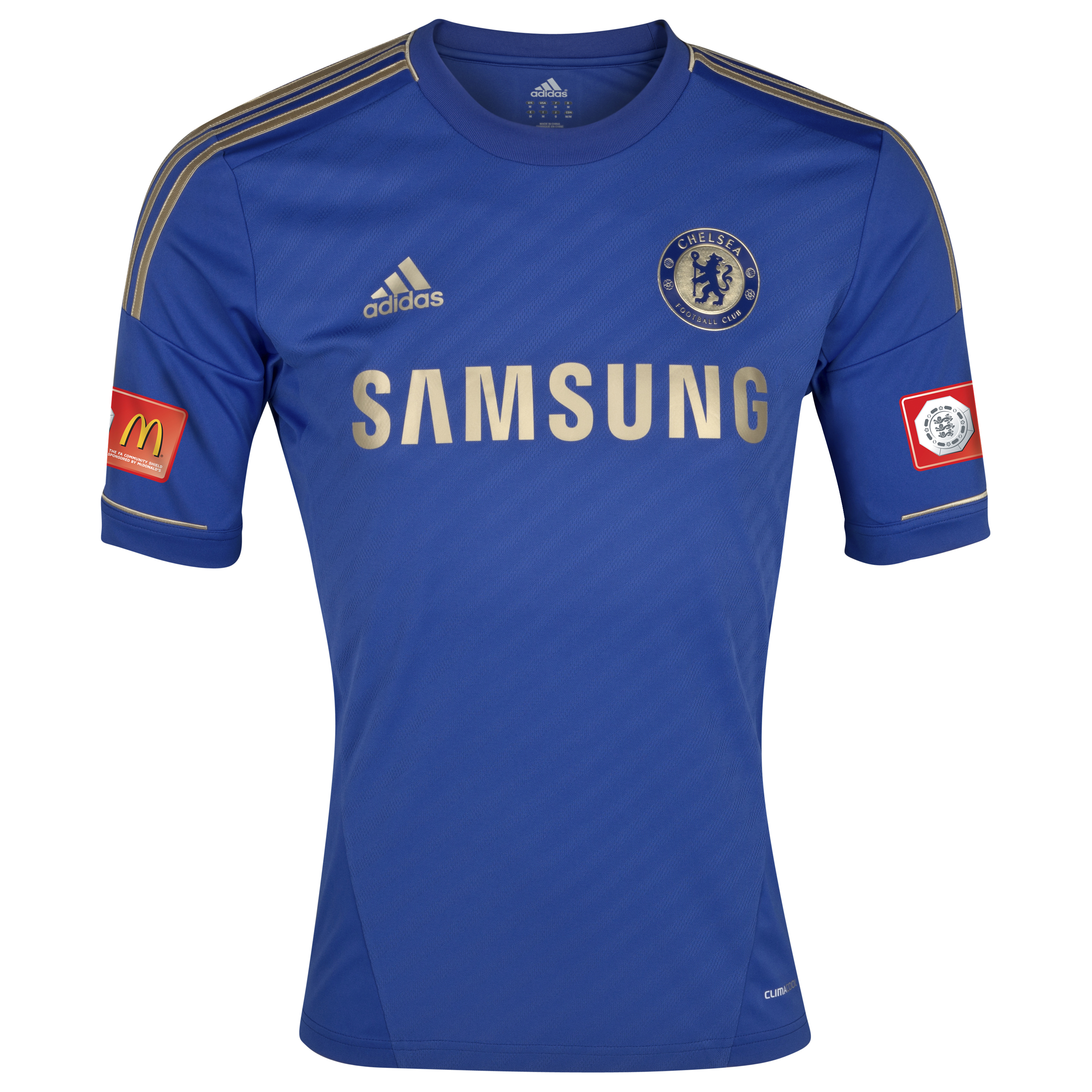 Chelsea Home Shirt 2012/13 Including FA Community Shield Badge