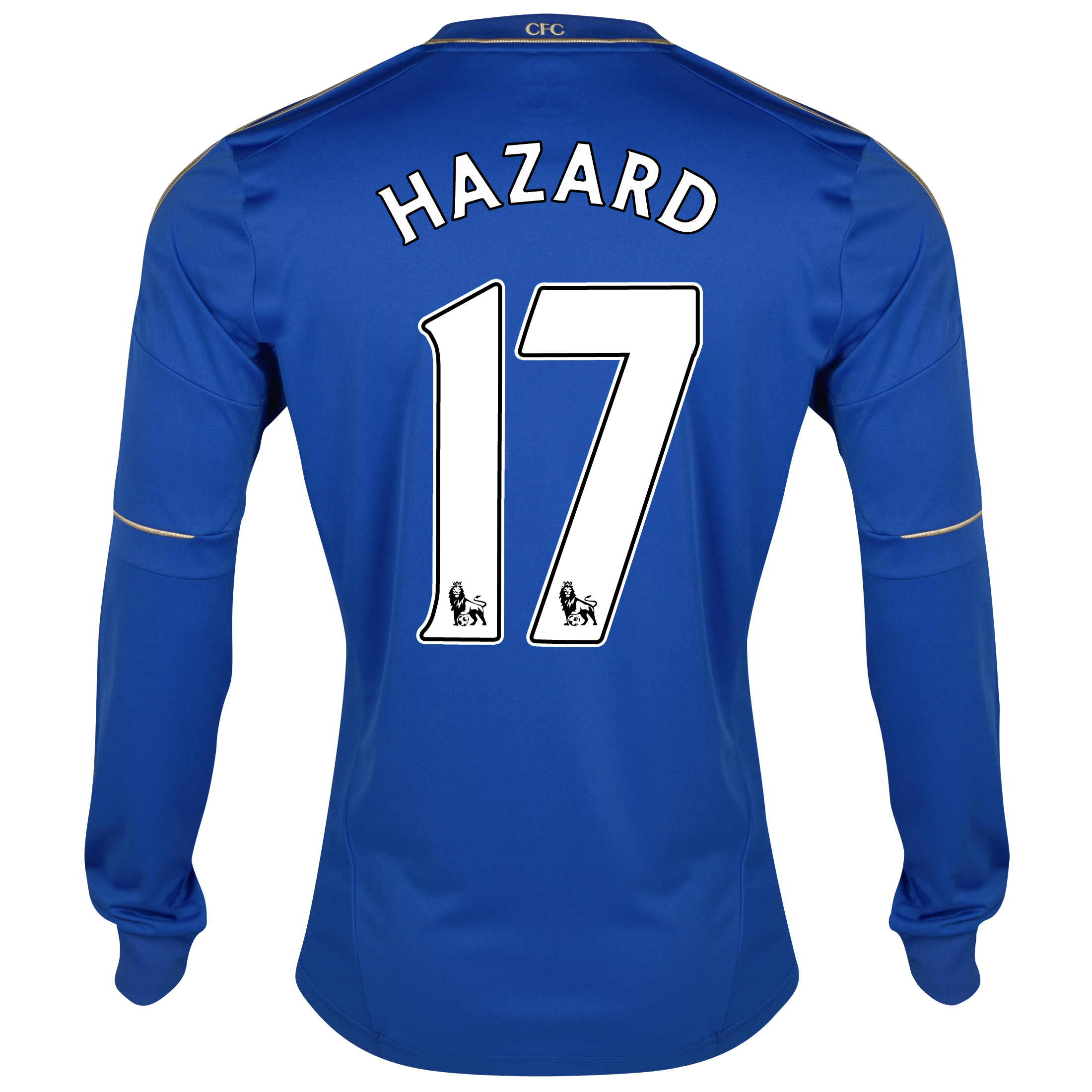 Chelsea Home Shirt 2012/13 - Long Sleeved - Youths with Hazard 17 printing