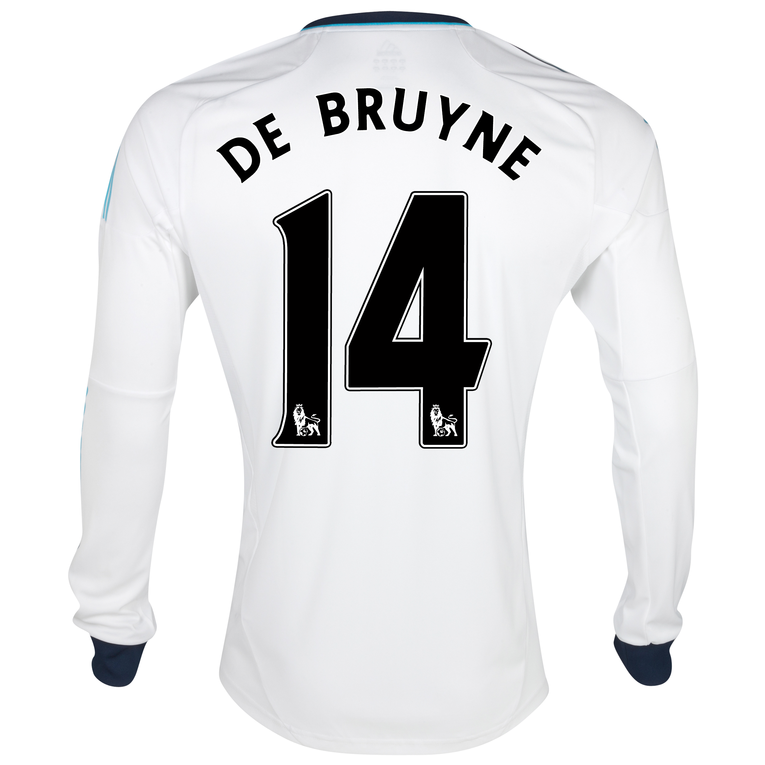 Chelsea Away Shirt 2012/13 - Long Sleeved with De Bruyne 14 printing