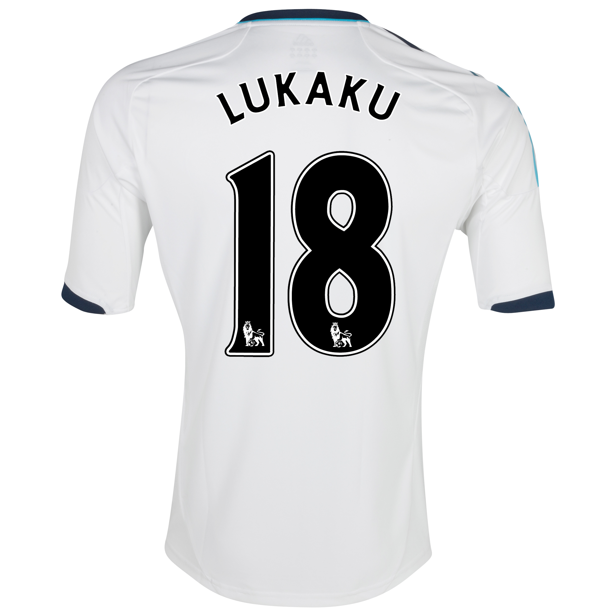 Chelsea Away Shirt 2012/13 - Kids with Lukaku 18 printing
