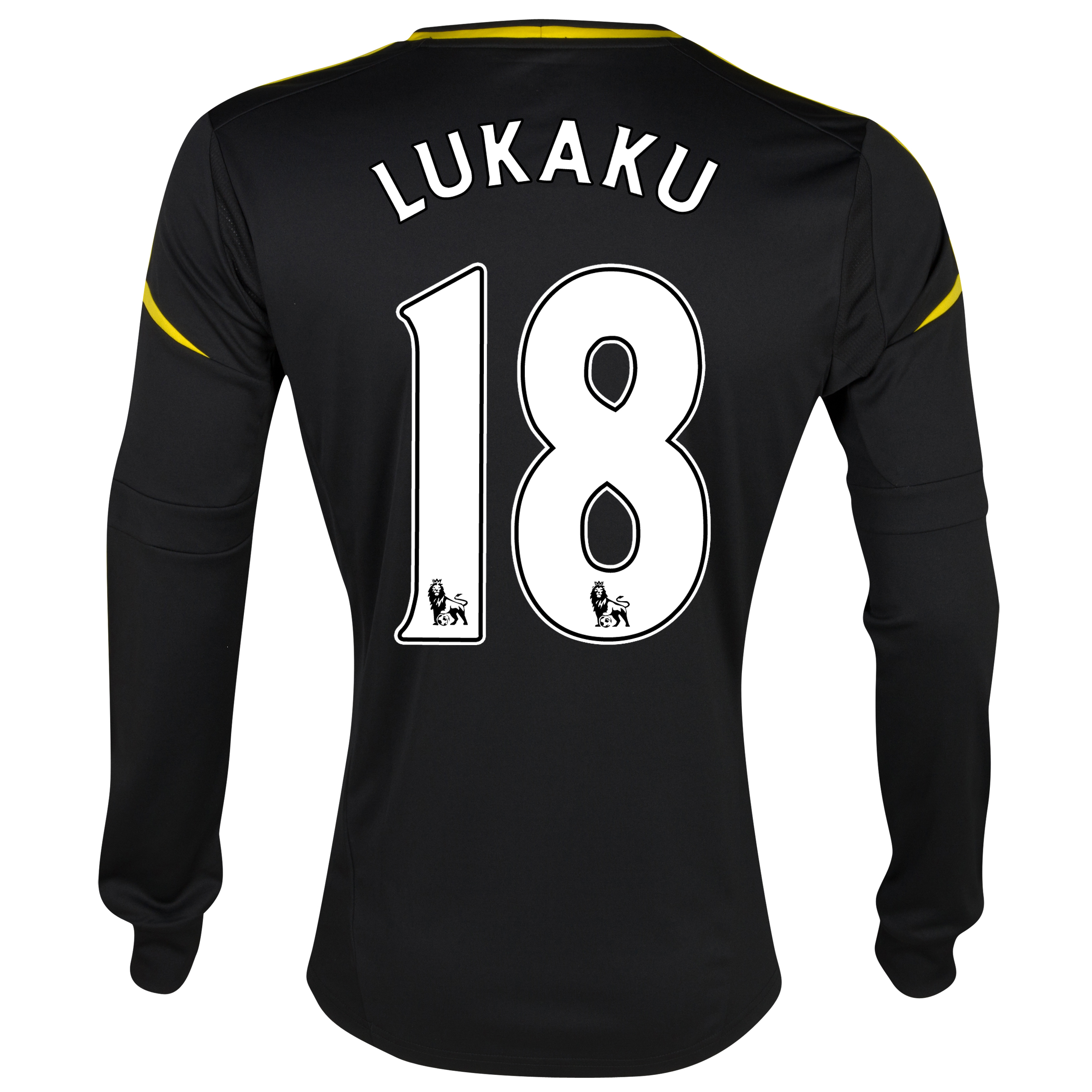 Chelsea Third Shirt 2012/13 - Long Sleeved with Lukaku 18 printing
