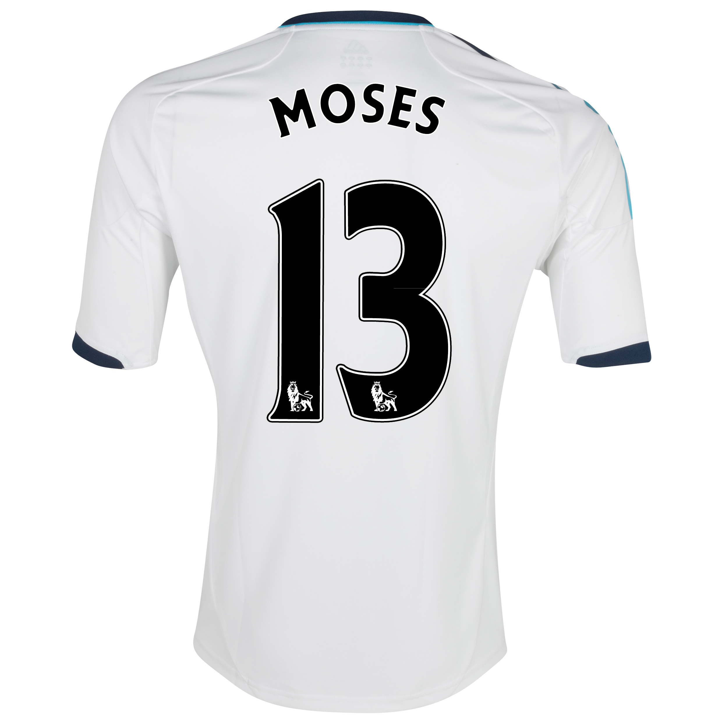 Chelsea Away Shirt 2012/13 - Youths with Moses 13 printing