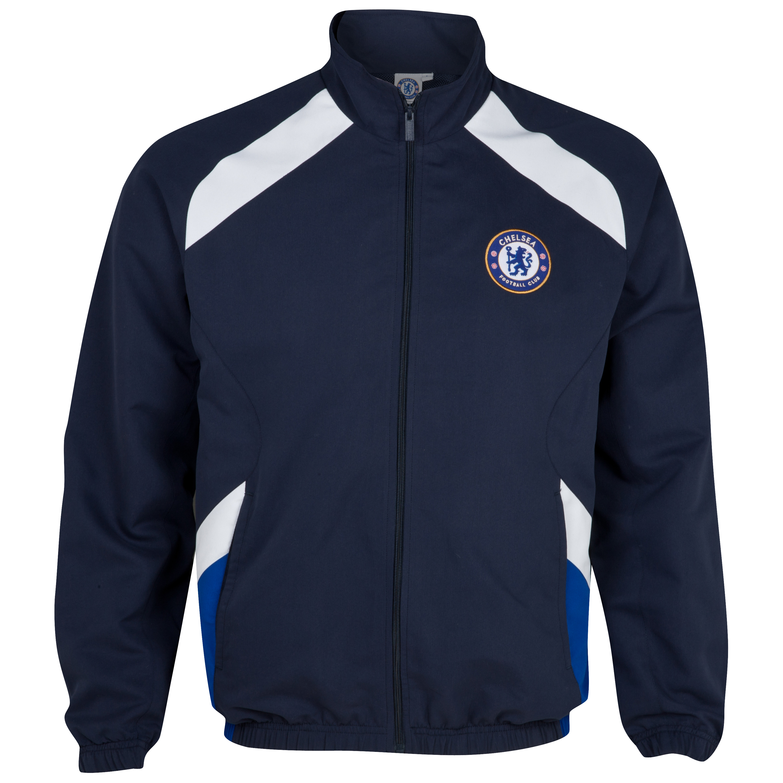 Chelsea Basic Woven Leisure Top - Navy