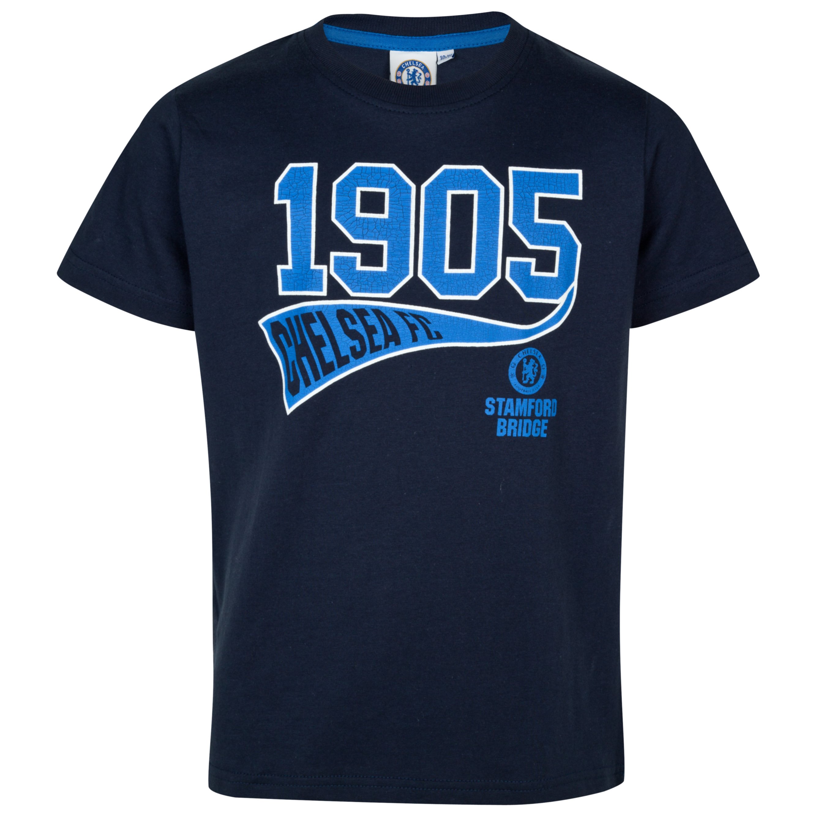 Chelsea Fashion 1905 Graphic T-Shirt - Navy - Older Boys