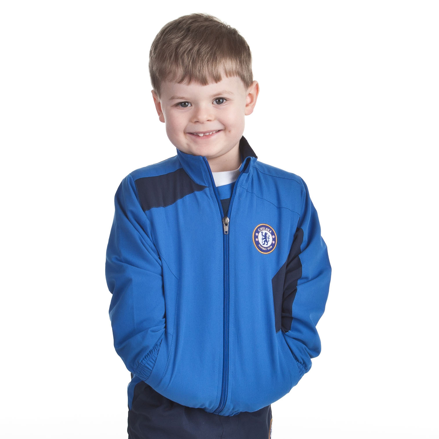 Chelsea Core Leisure Top - Strong Blue - Infant Boys