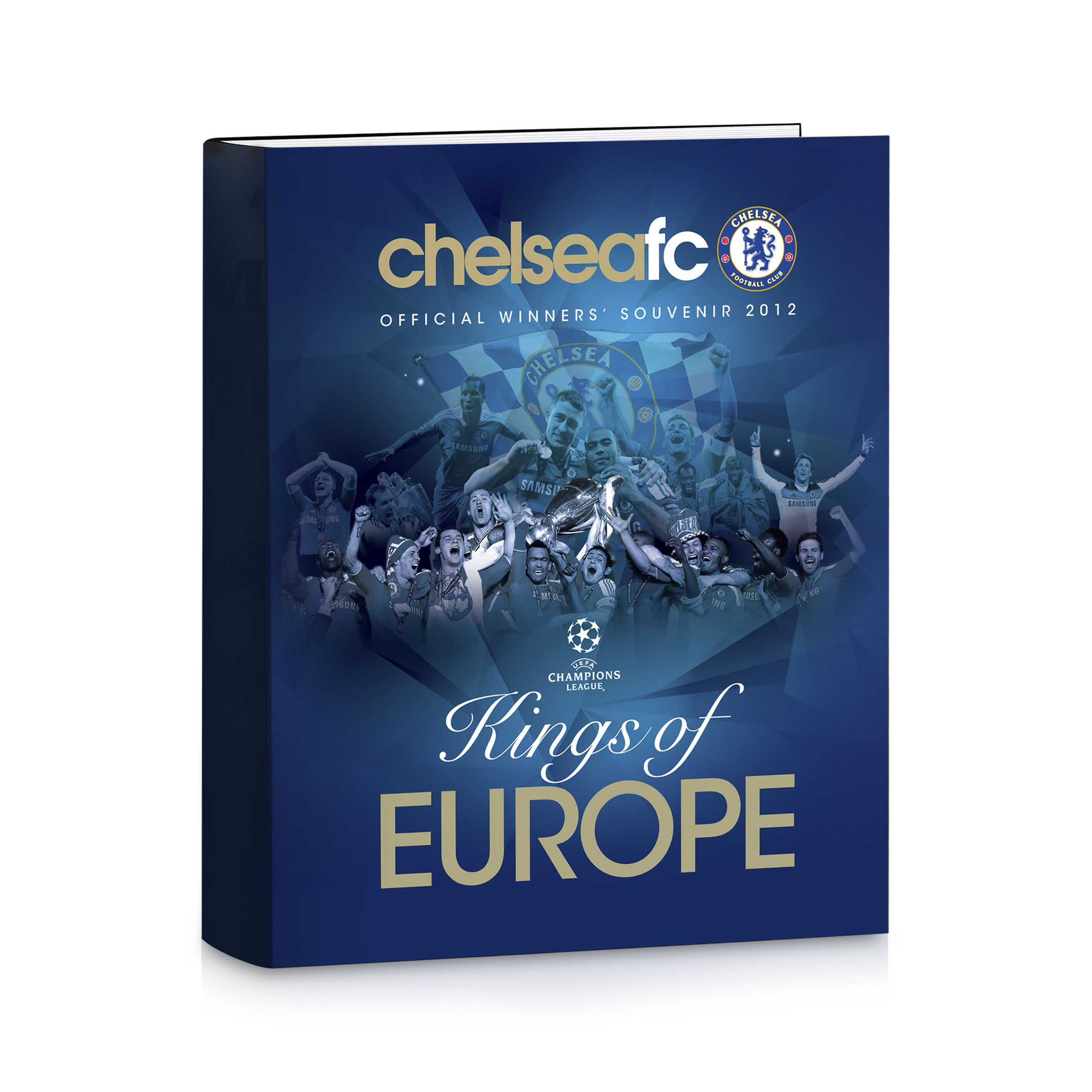 Chelsea Kings Of Europe Hardback Book