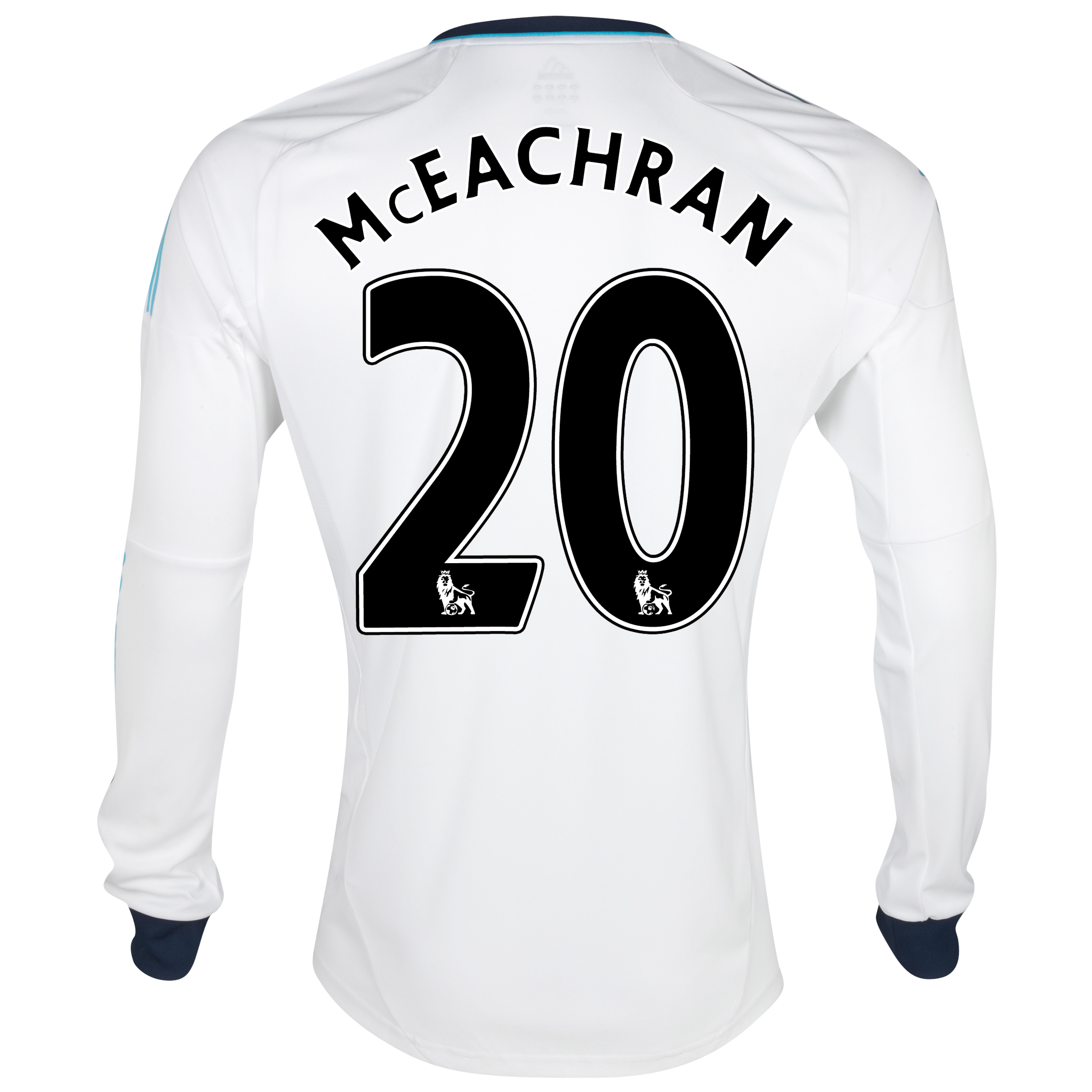 Chelsea Away Shirt 2012/13 - Long Sleeved - Kids with McEachran 20 printing