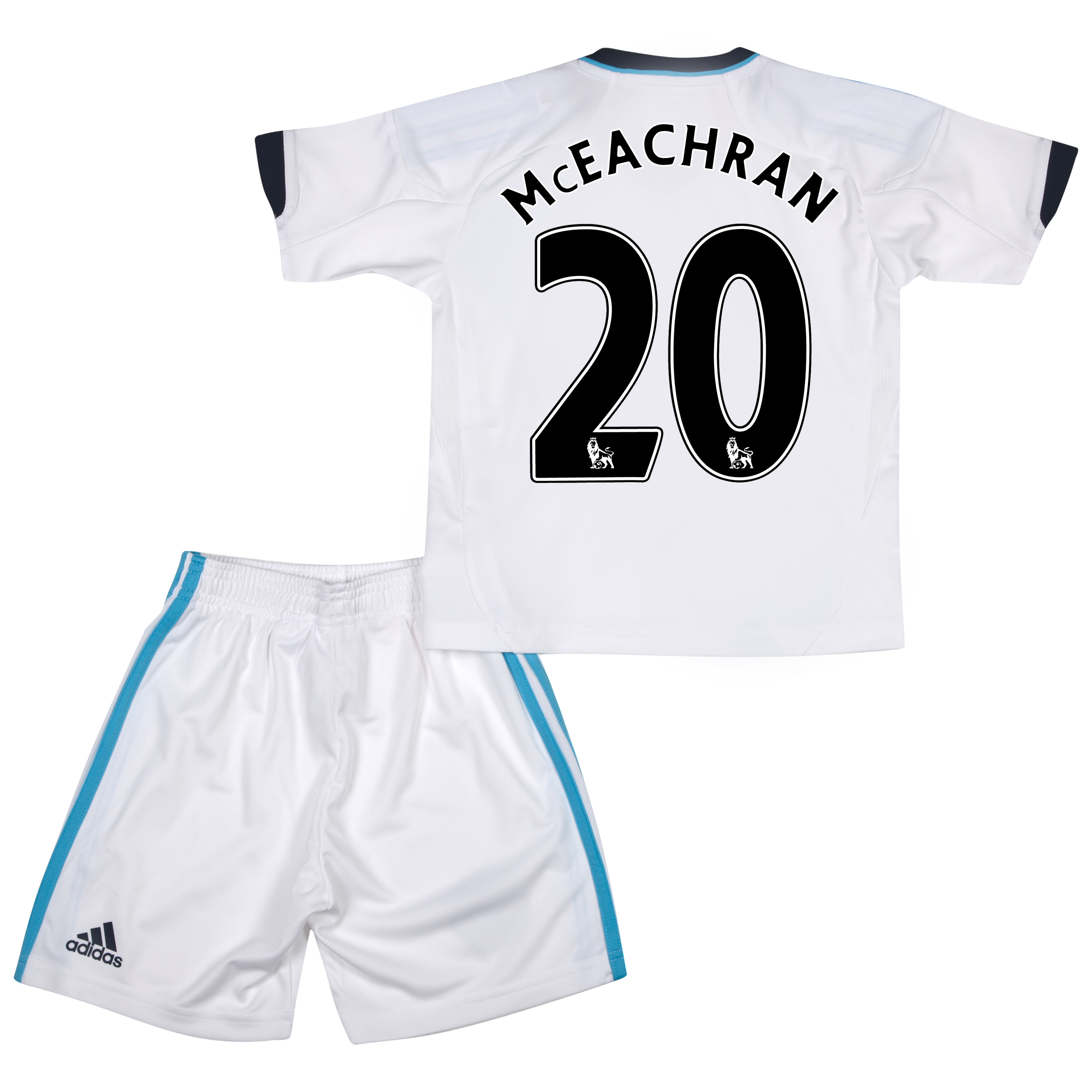 Chelsea Away Mini Kit 2012/13 with McEachran 20 printing